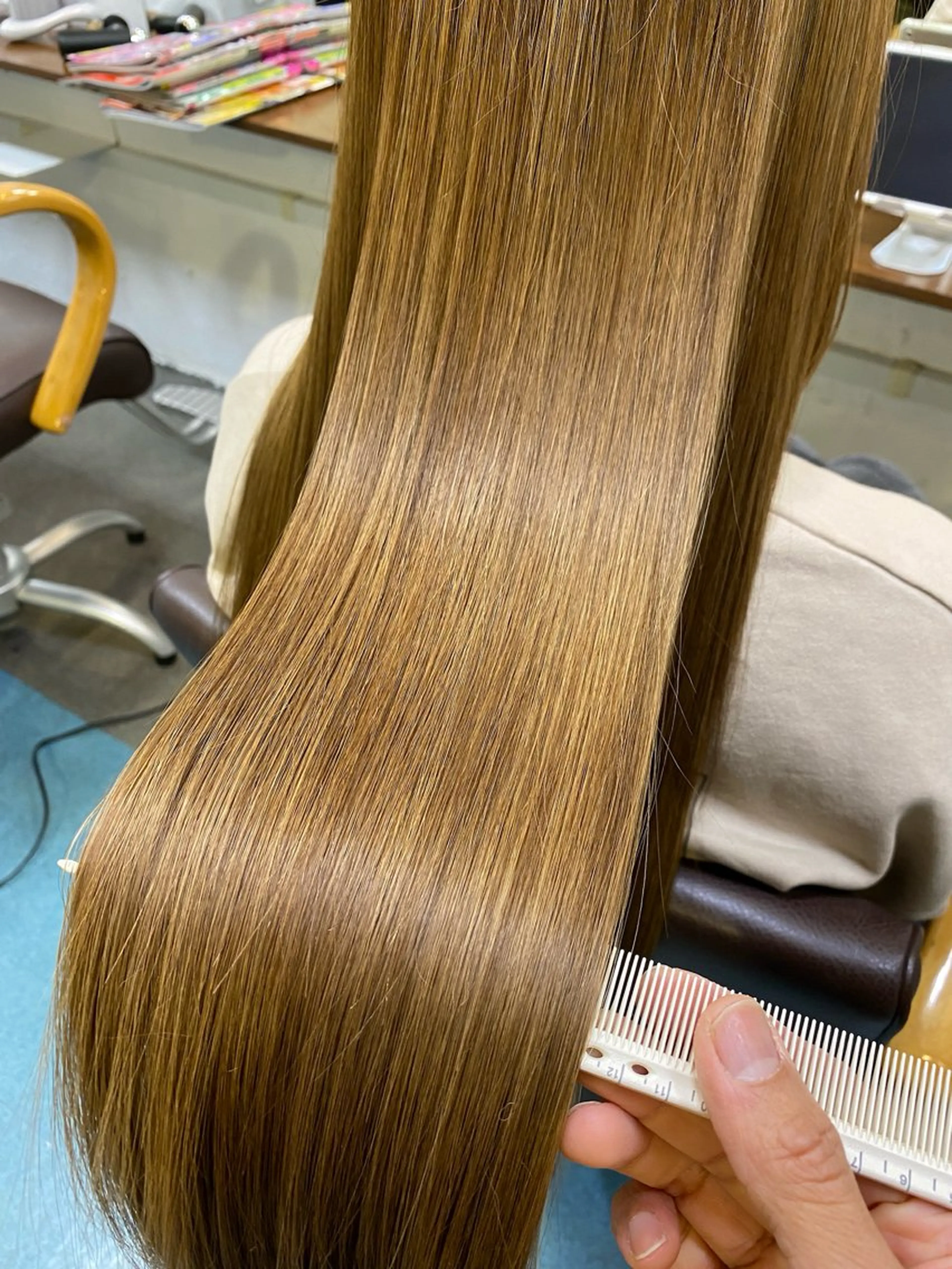 ロング 髪質改善 【髪質改善】に特化 オリーブオイルクラブのヘアスタイル