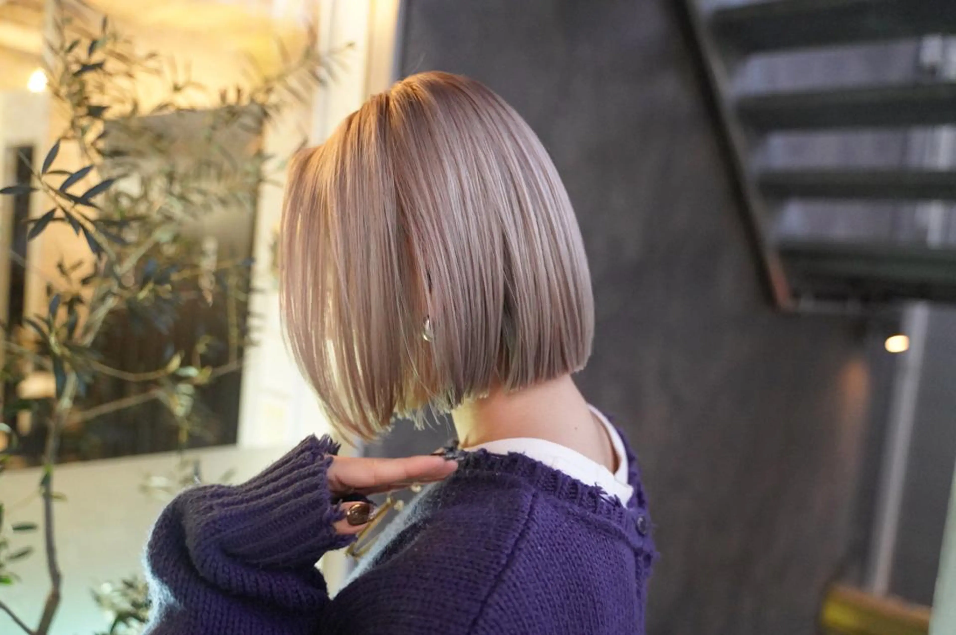 ショート カラー ヘアアレンジ ベージュカラー ヘアカラー トリートメント ヘアセット 💐ナチュラルヘア Kroda💐のヘアスタイル