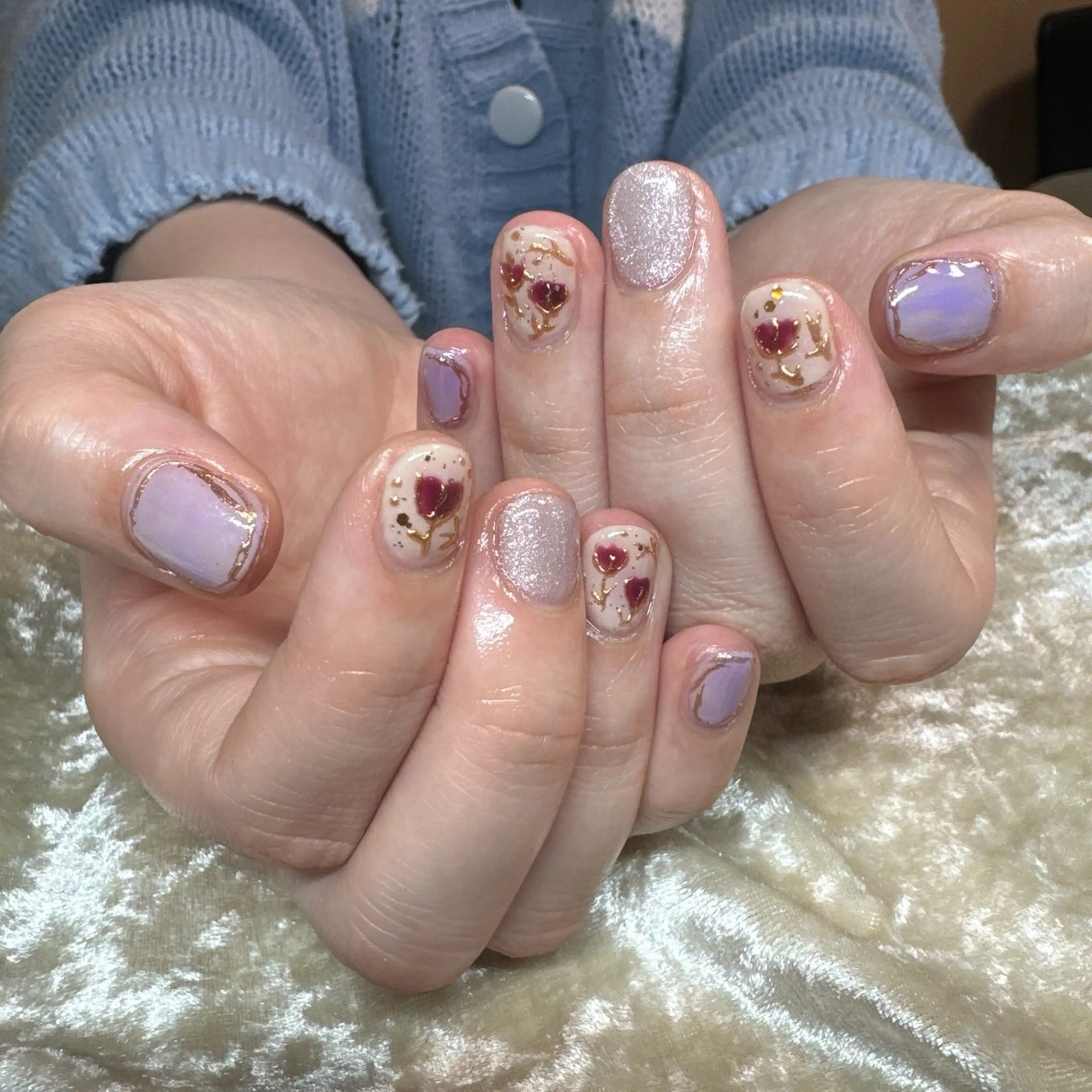 ネイル 春ネイル ハンドネイル N.plus NaiLのネイルデザイン