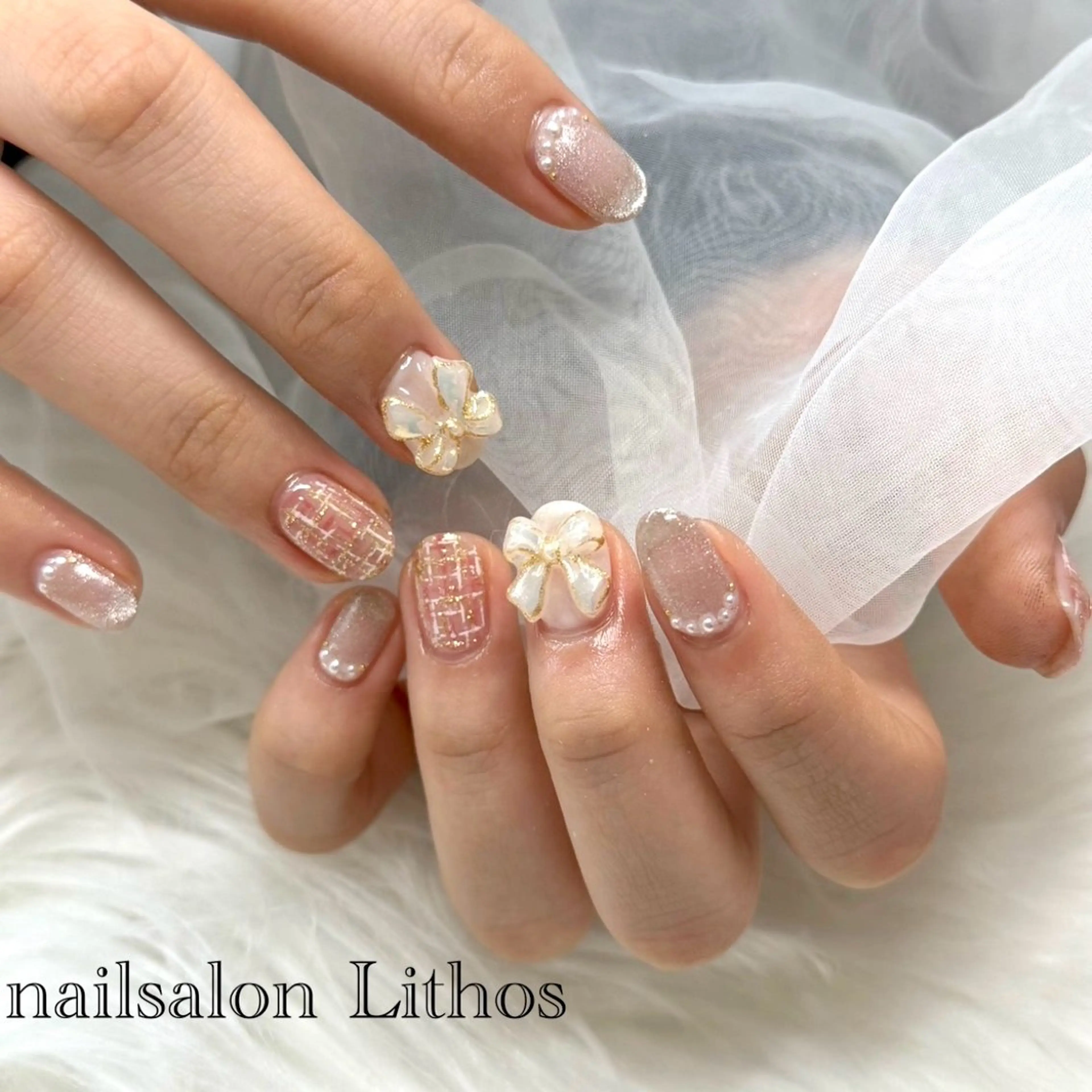 ネイル ハンドネイル nailsalon Lithos所属・nailsalon Recontreのネイルデザイン