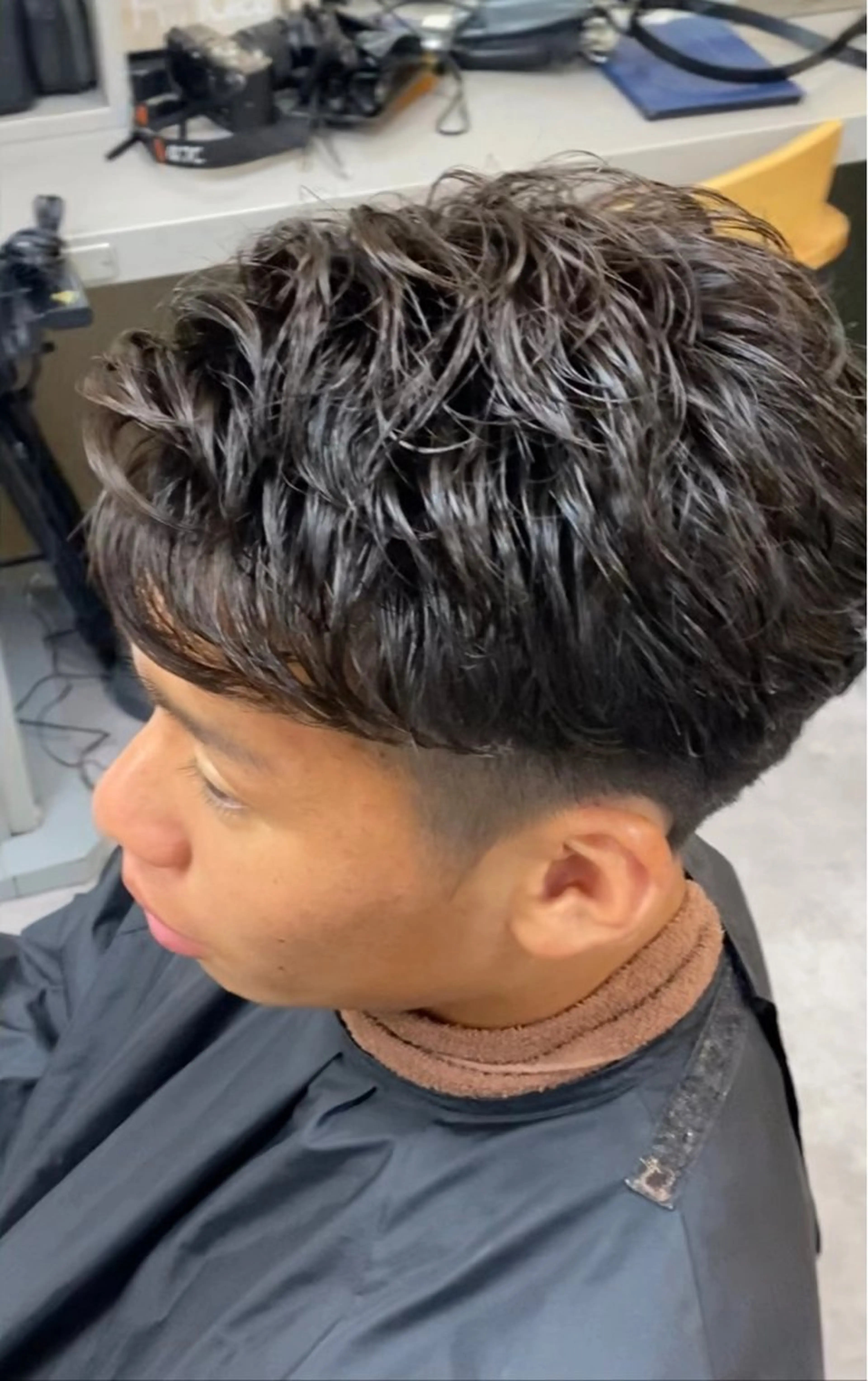 パーマ メンズカット金子 温貴のヘアスタイル