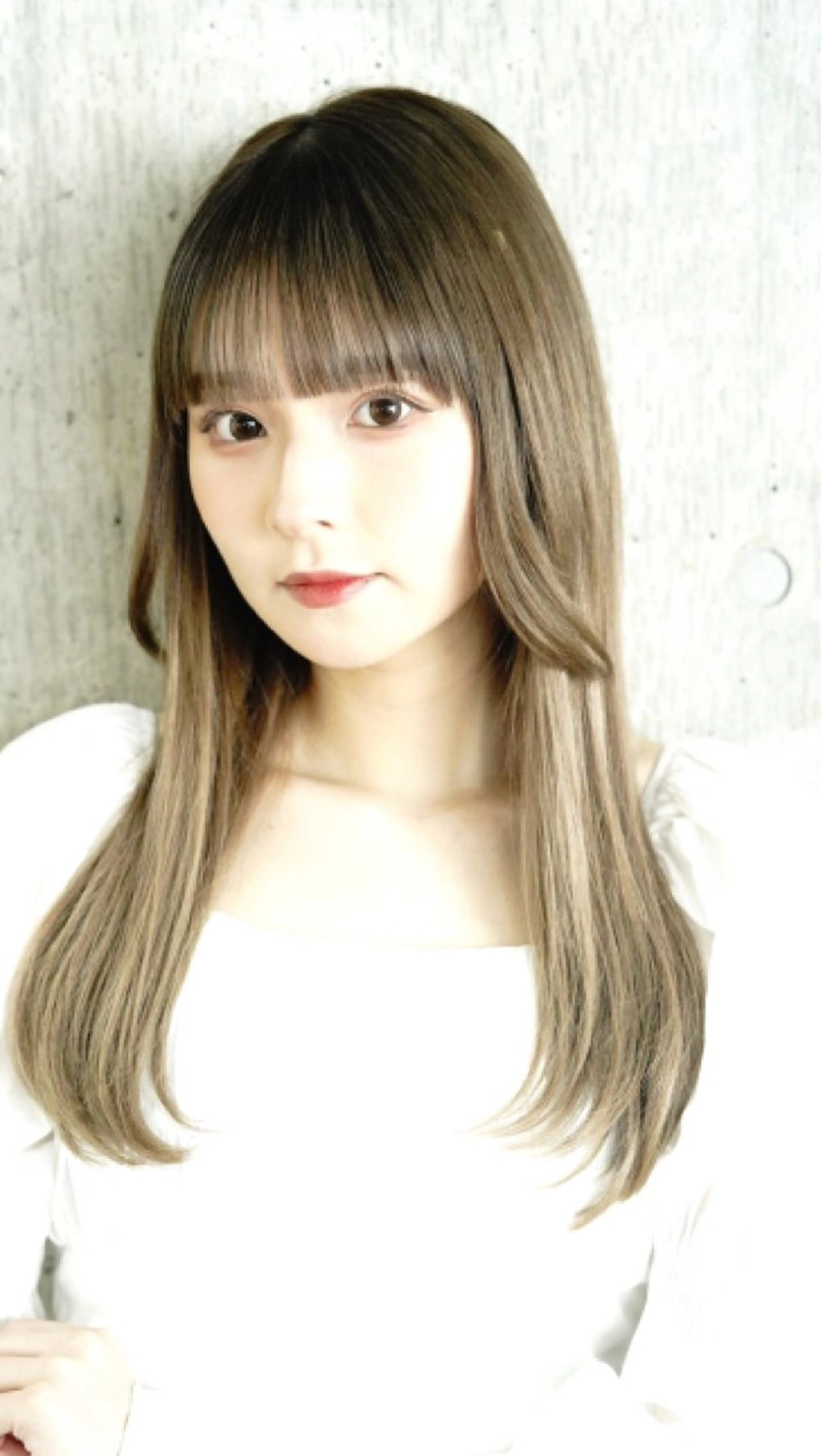 ロング カット ヘアカラー トリートメント yelm所属・🫒オリーブカラー ミディアムレイヤー✨のヘアスタイル