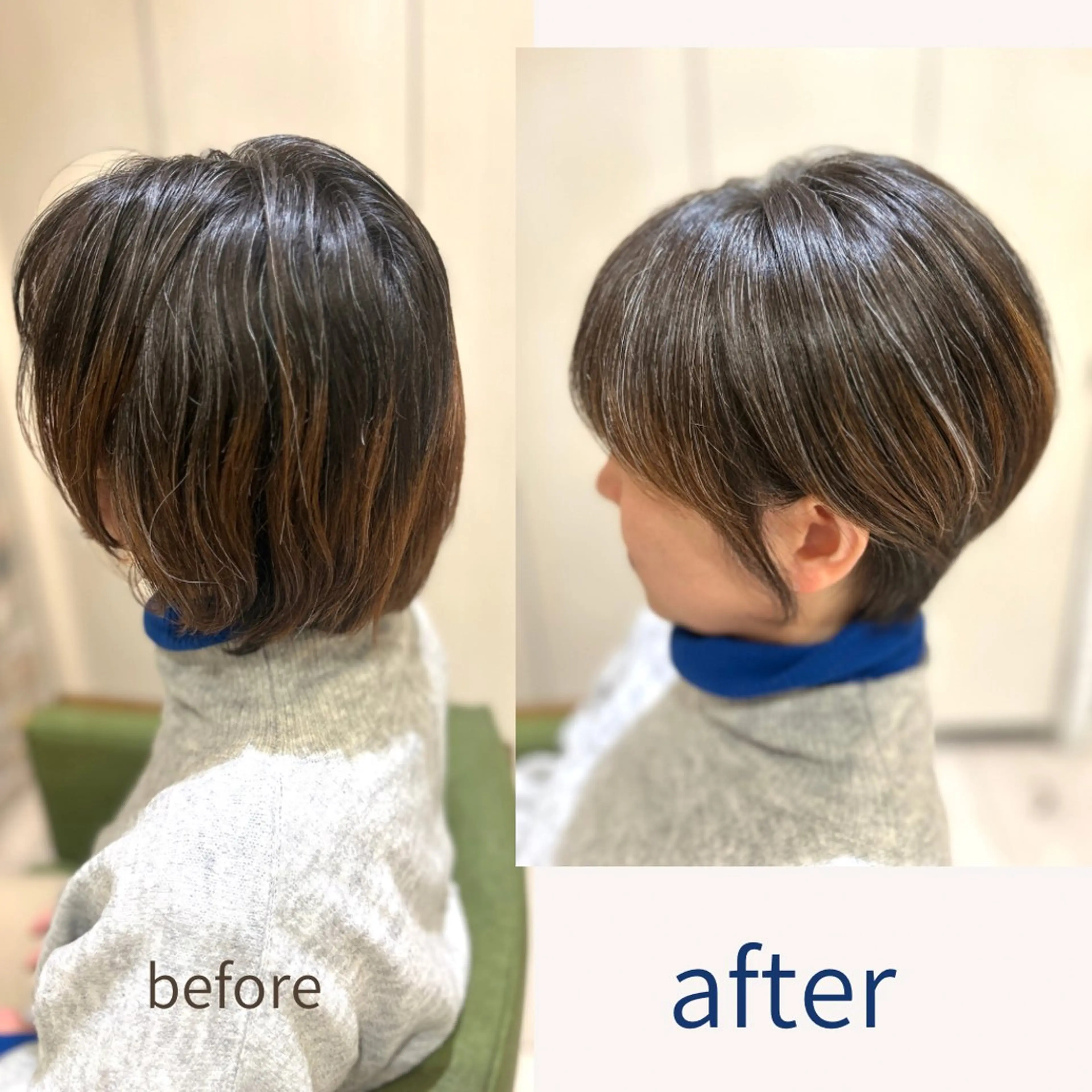 ショート トリートメント 酸性ストレート特化× 艶髪師/及川のヘアスタイル