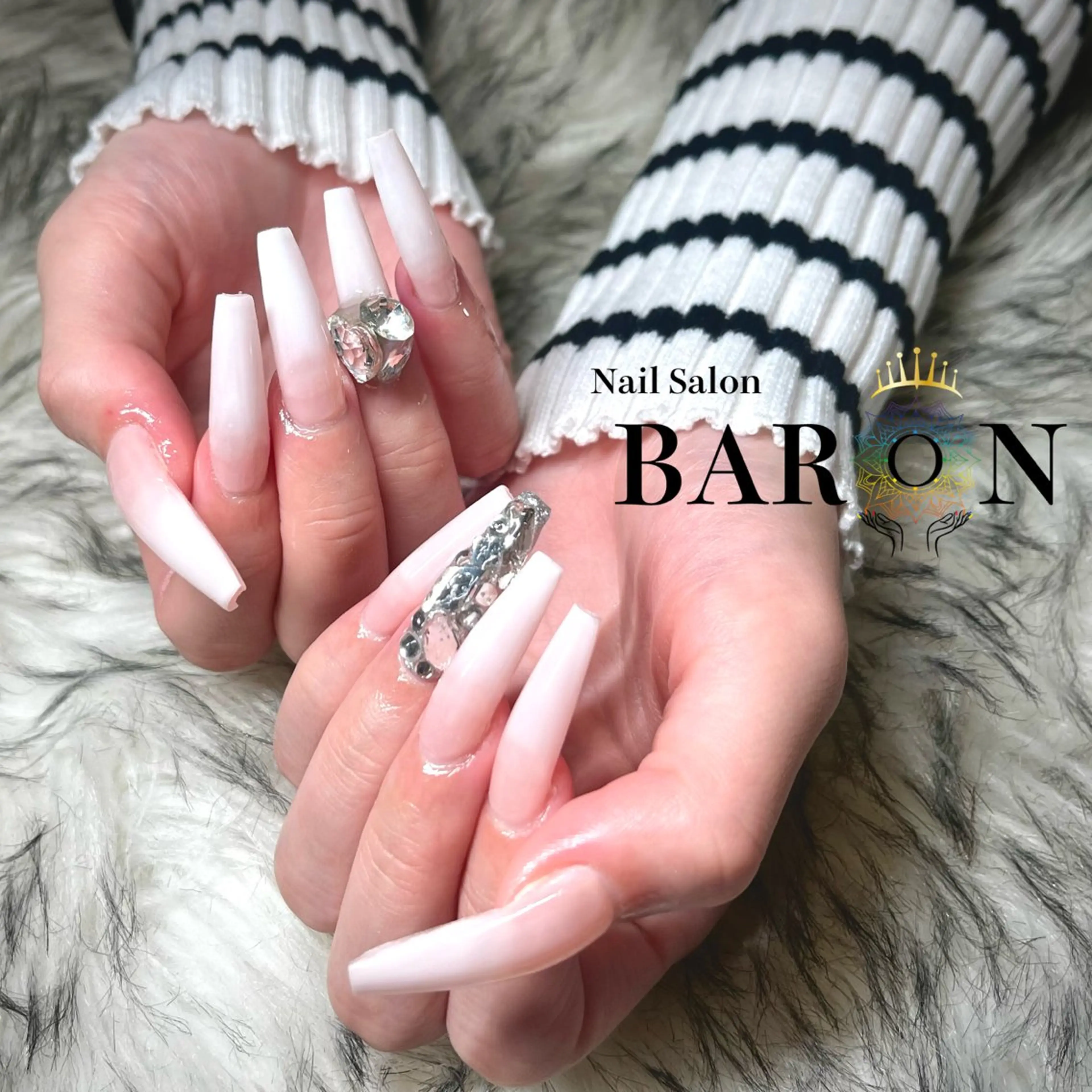 ネイル ハンドネイル ☆SAKI☆ BARON 店長のネイルデザイン