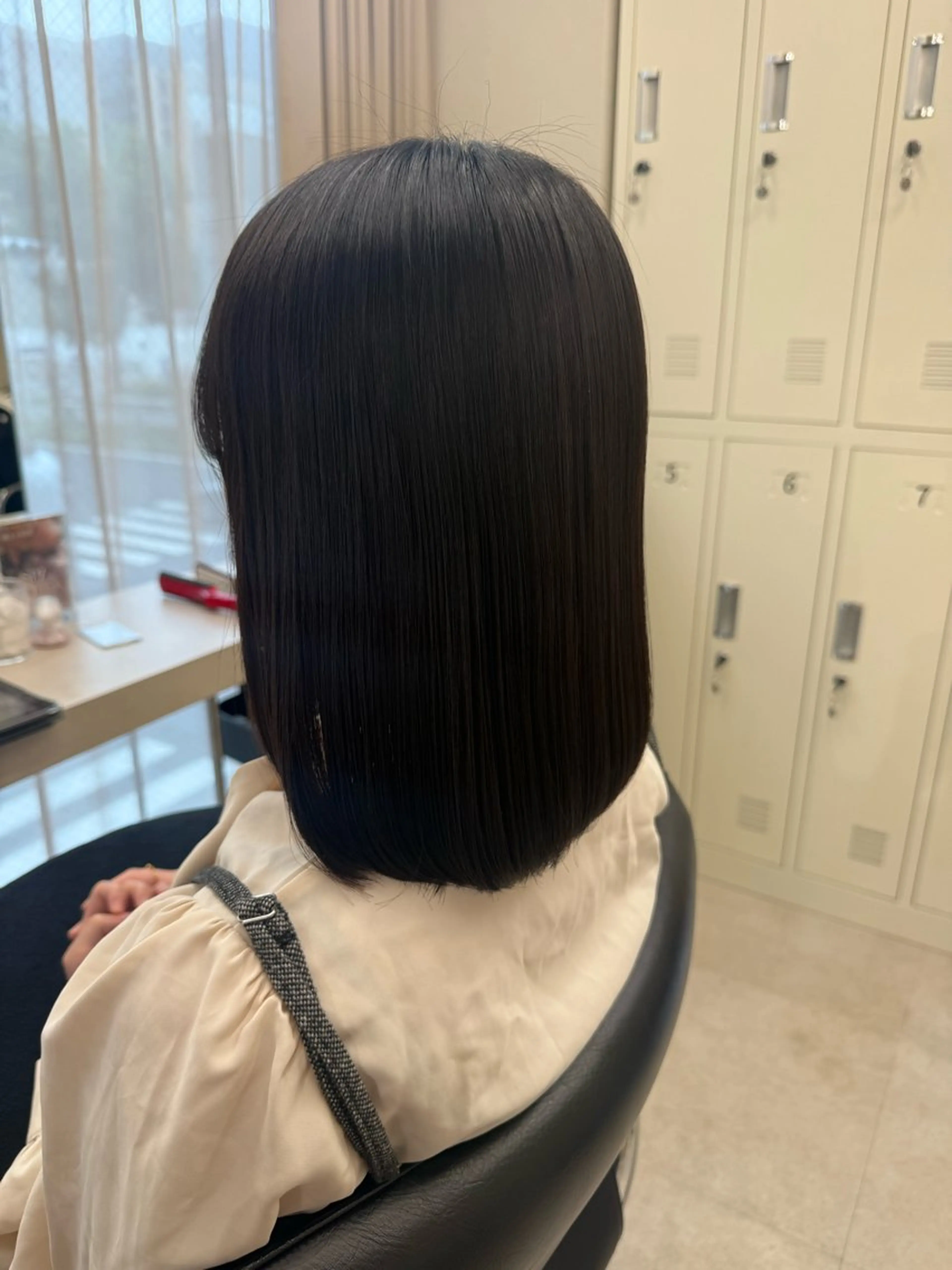 パーマ カット 縮毛矯正 トリートメント ヘッドスパ haru 髪質改善サロンのヘアスタイル