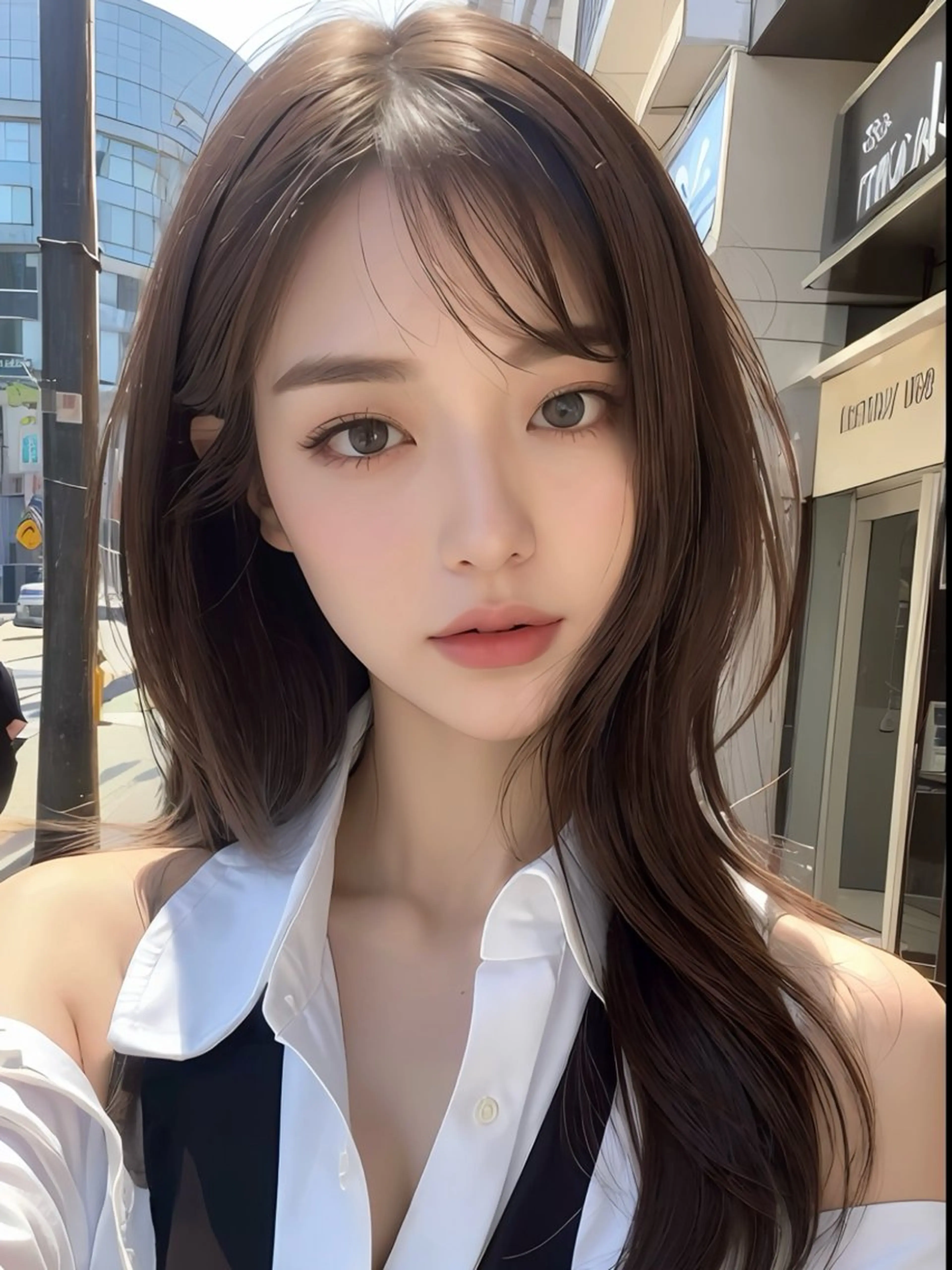 セミロング カラー パーマ ヘアアレンジ メンズ 韓国ヘア×顔まわり 🇰🇷和知拓郎のヘアスタイル