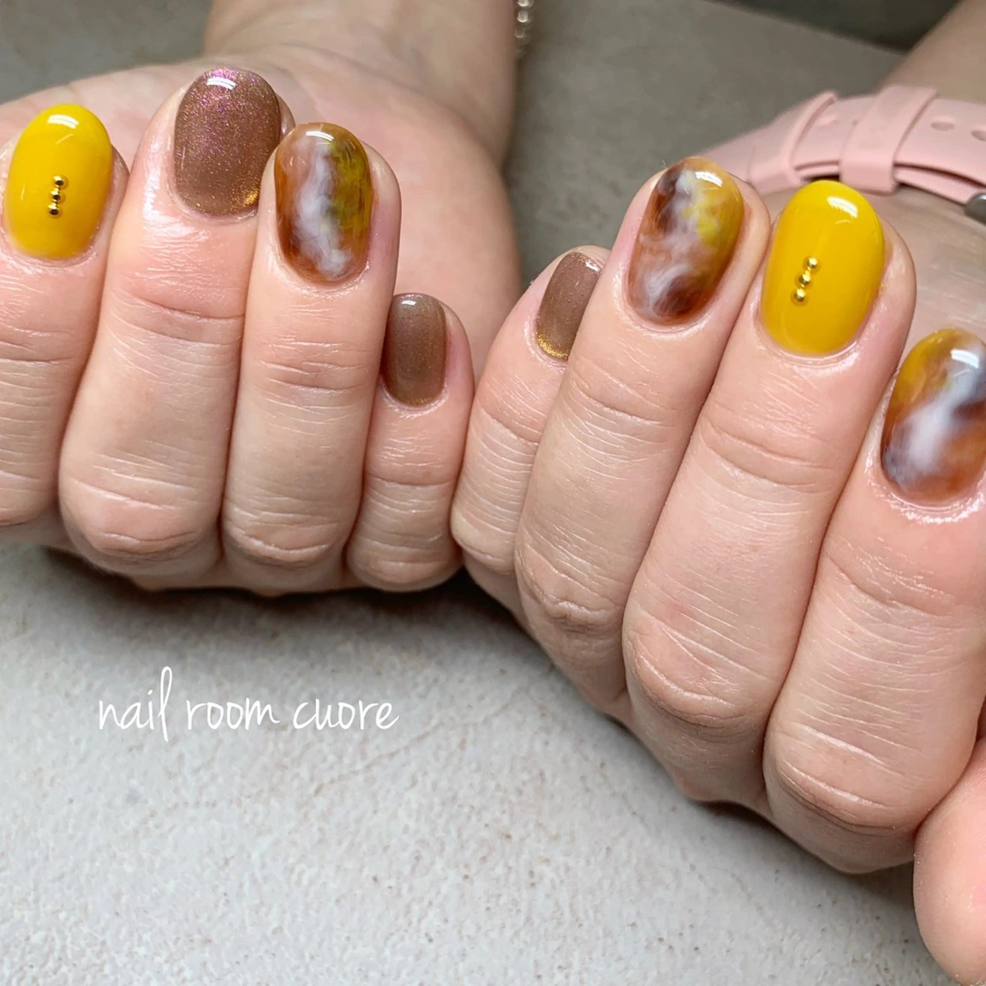 ネイル ハンドネイル nail room  cuore所属・松尾 典子のネイルデザイン