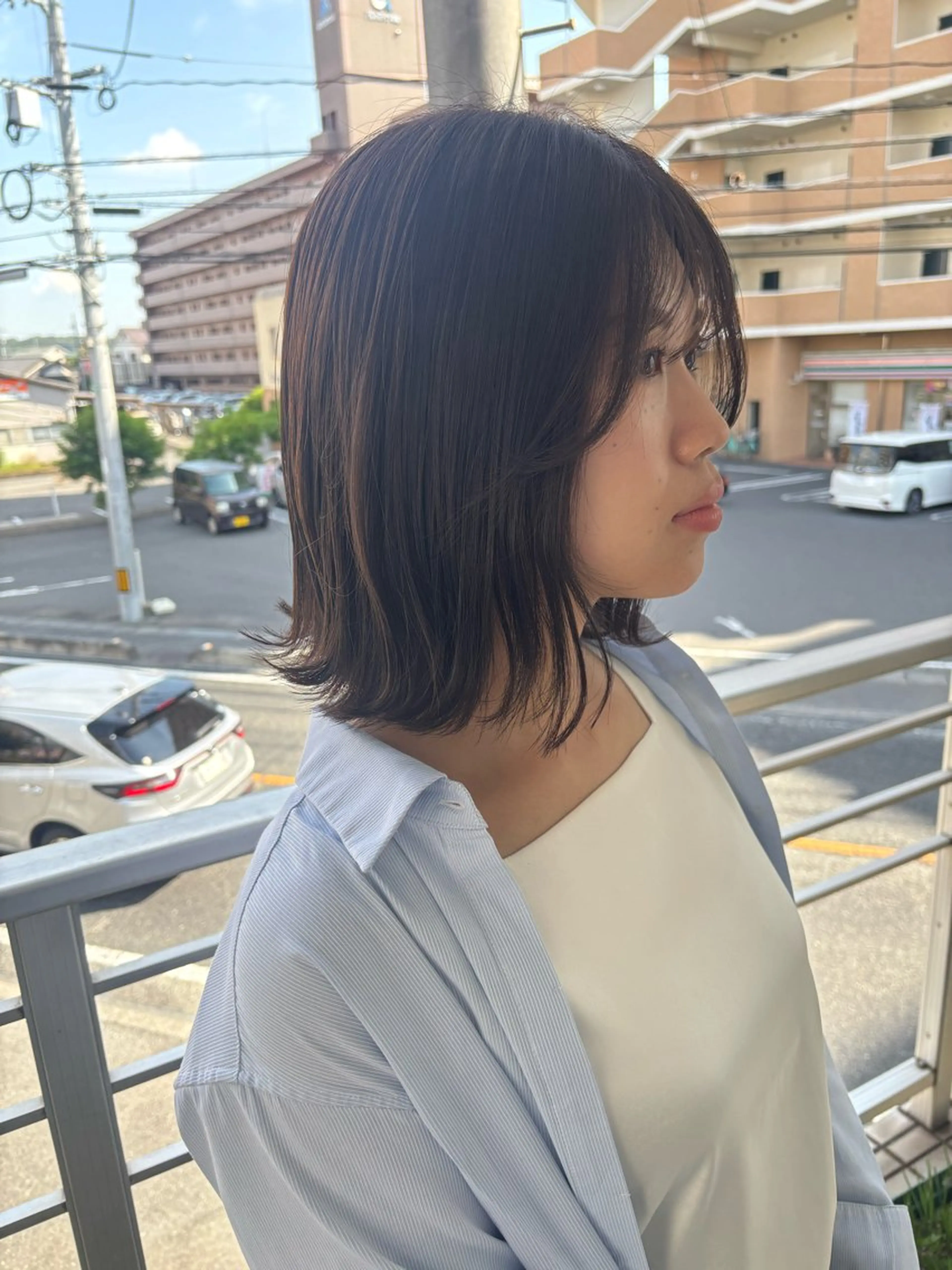 ミディアム ヘアカラー トリートメント 「隠れ家サロン」 Salon de Chloe所属・倉敷サロンドクロエ ꕀ井上恋夢ꕀのヘアスタイル