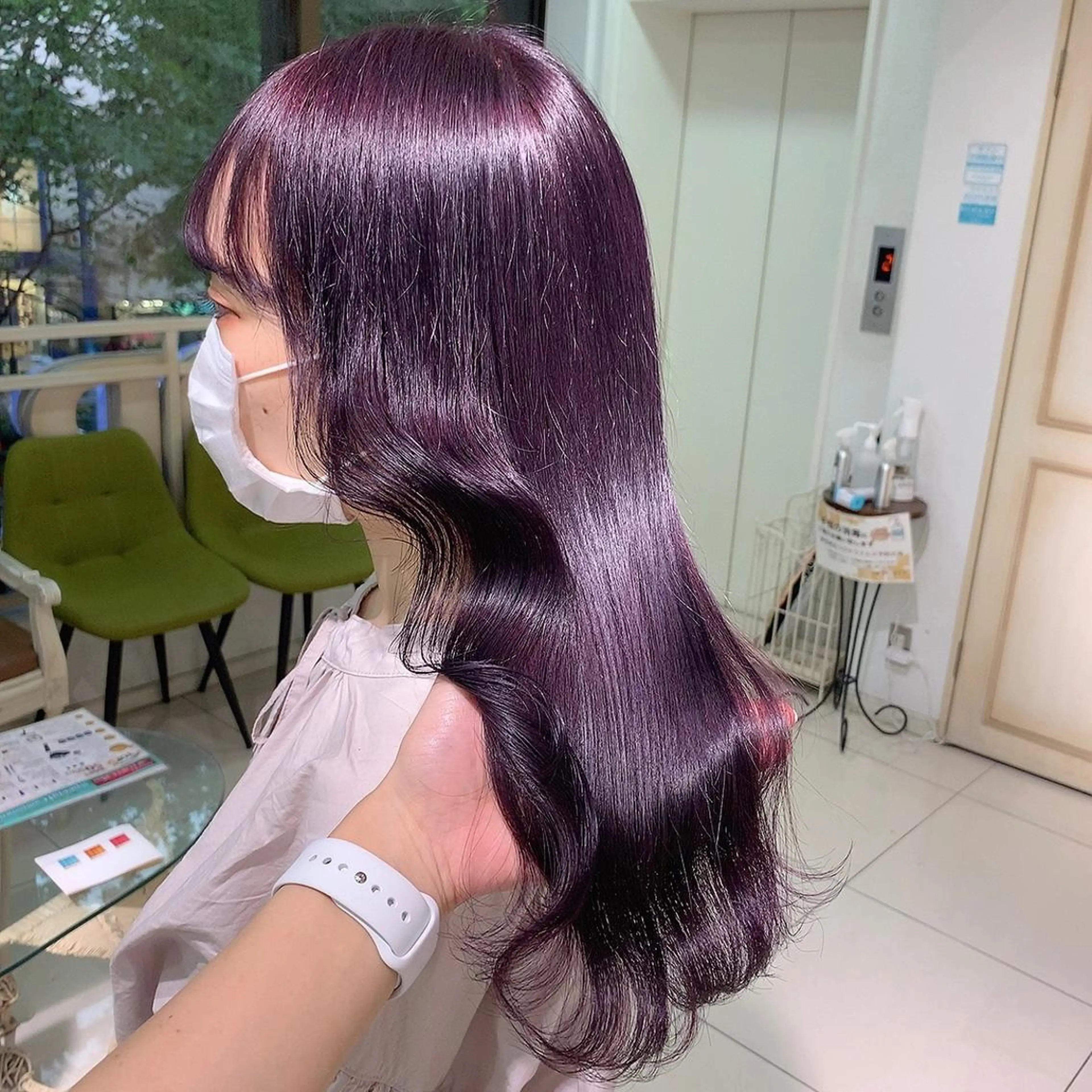 ロング カラー 艶モテカラー🎀 hinanoのヘアスタイル