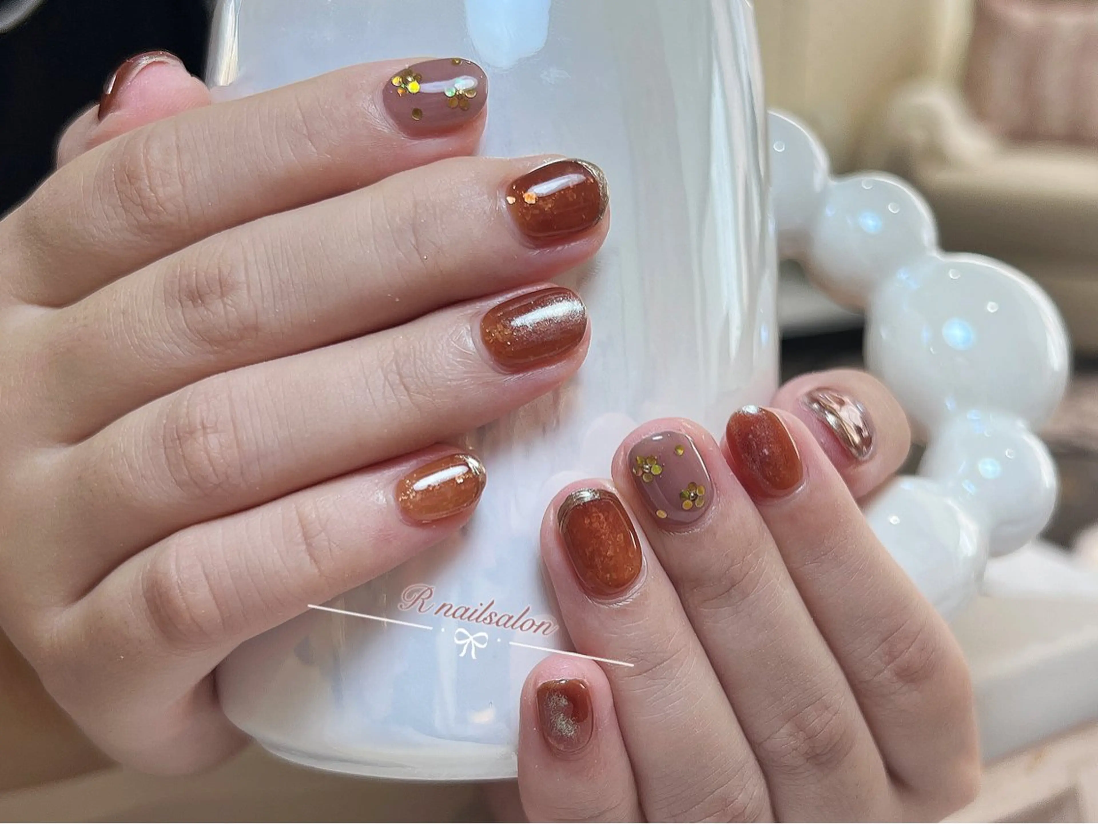 ショート ハンドネイル R NAILSALONのネイルデザイン
