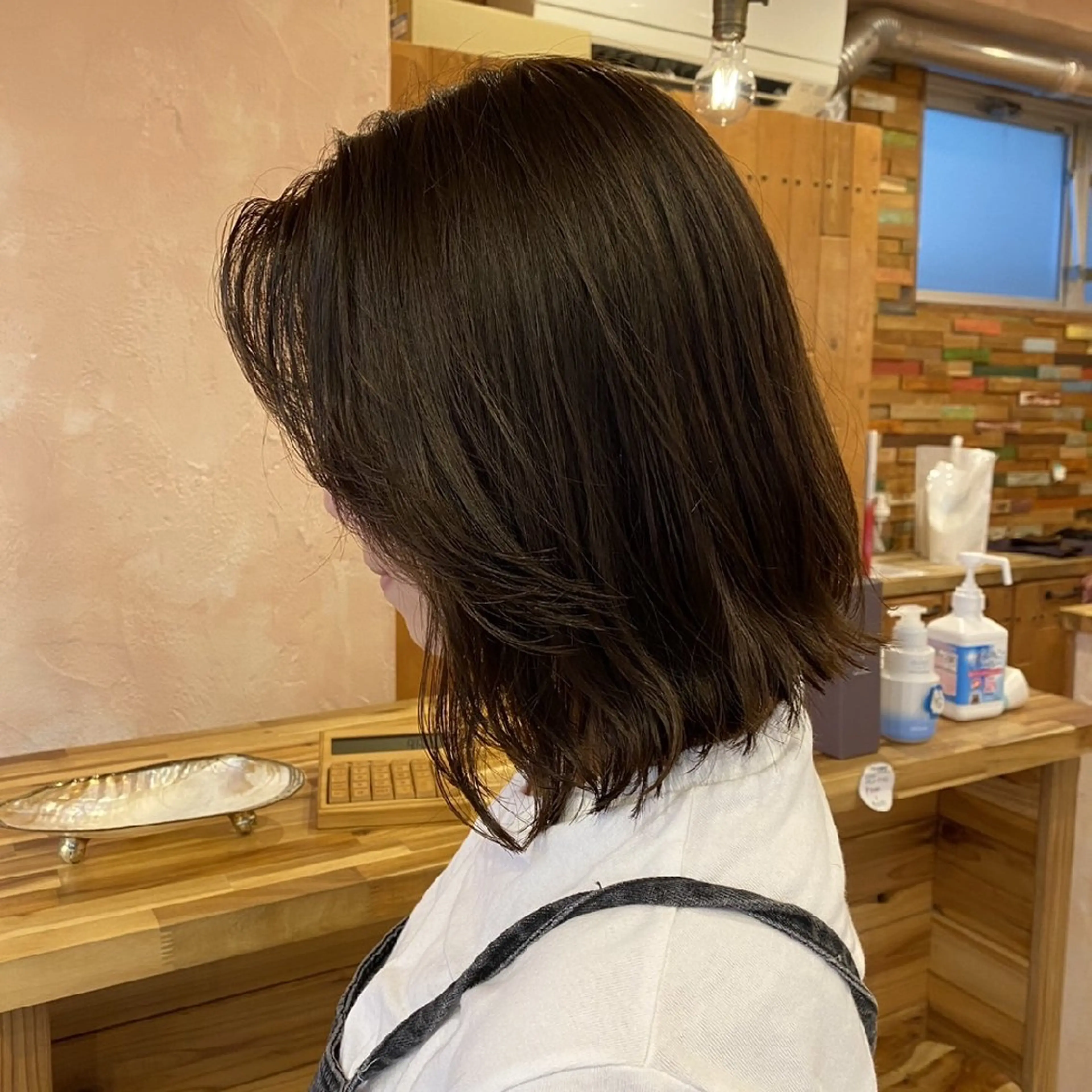ミディアム カラー ❁︎NOAN❁︎ ｶｯﾄﾓﾃﾞﾙ募集中のヘアスタイル
