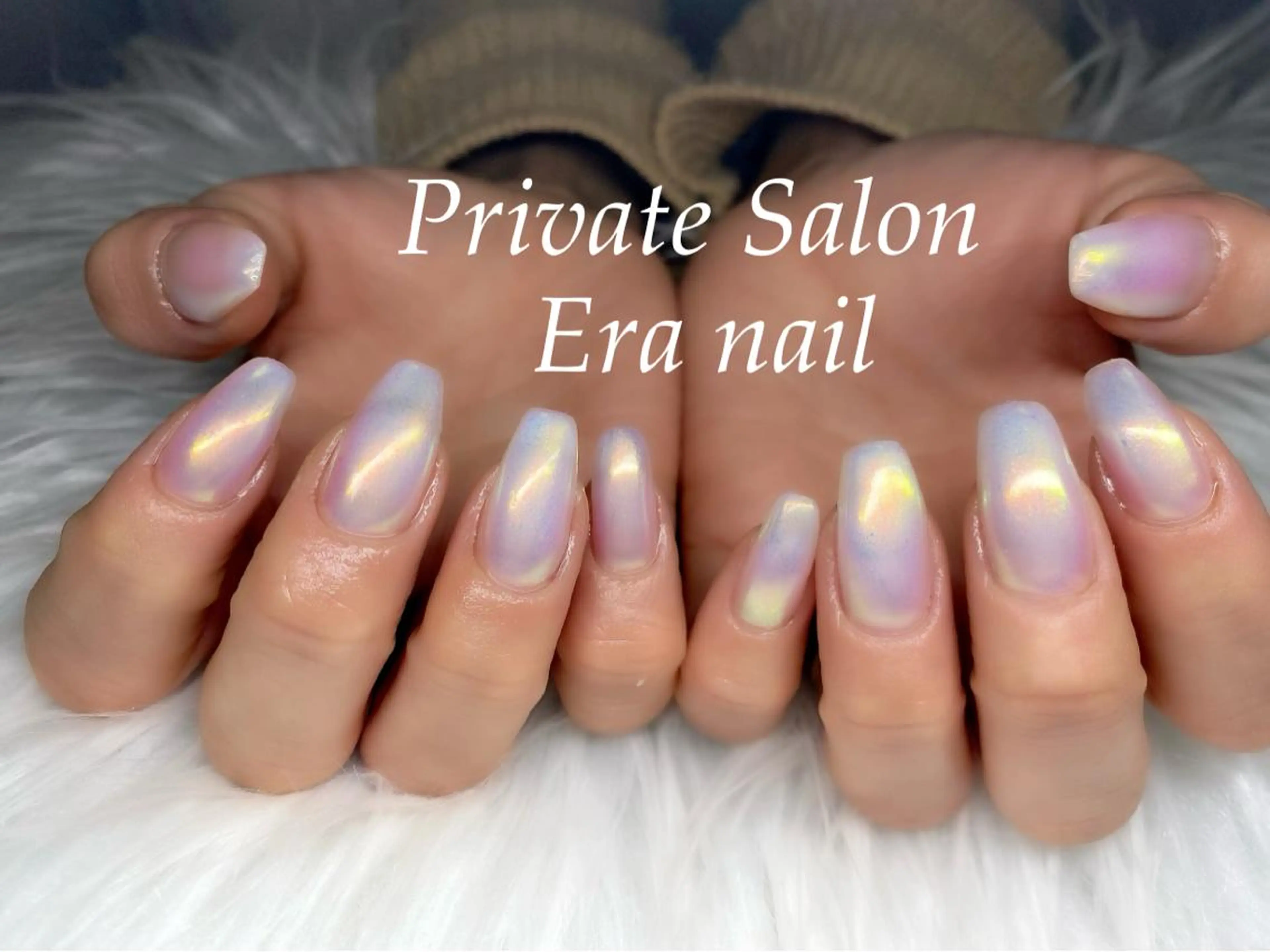 ネイル ミラーネイル ワンカラーネイル Era nailのネイルデザイン