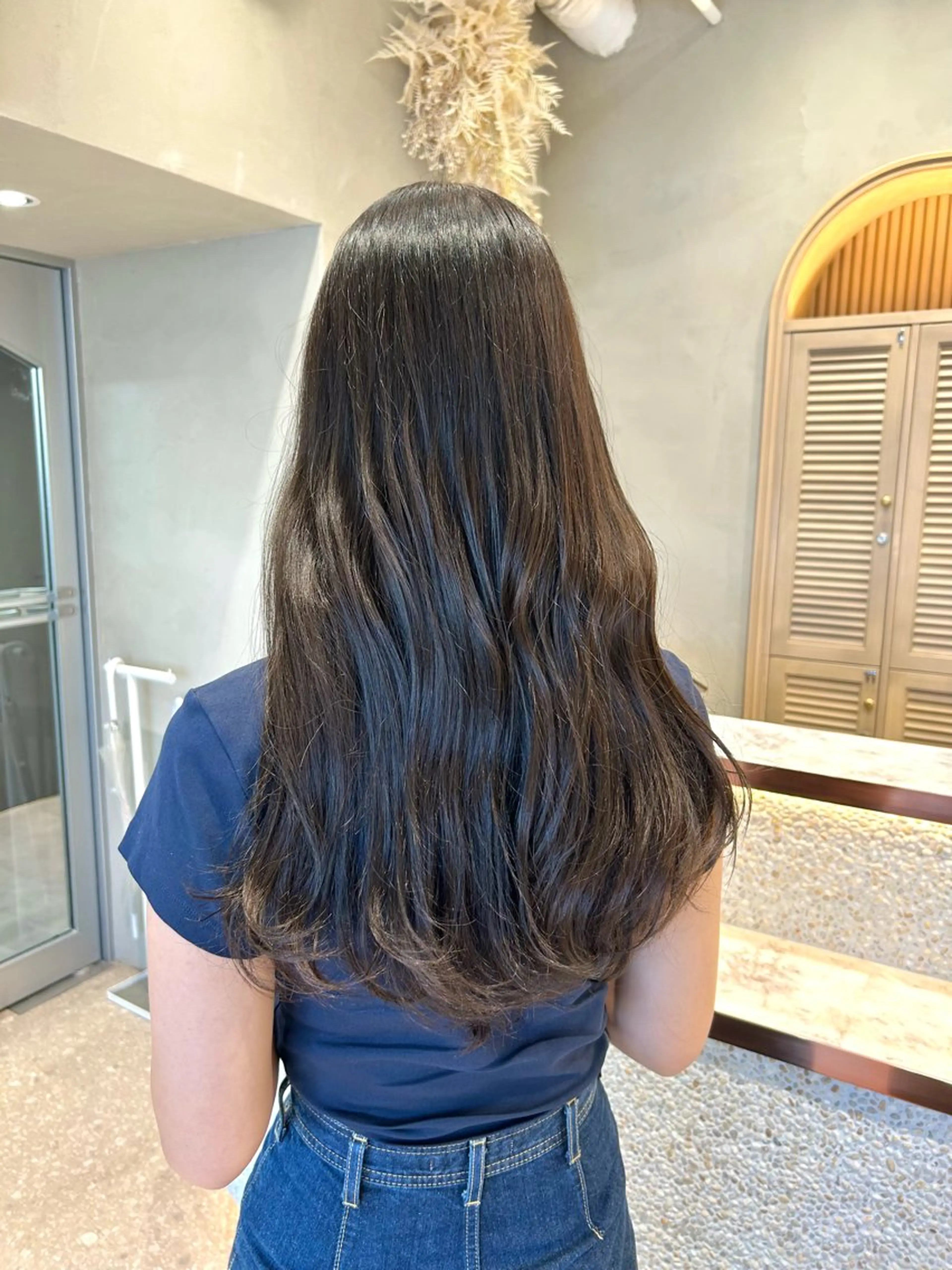 ロング カラー カット ヘアカラー トリートメント Luce横浜店所属・yuu 🪴 ロング/メンズカットのヘアスタイル