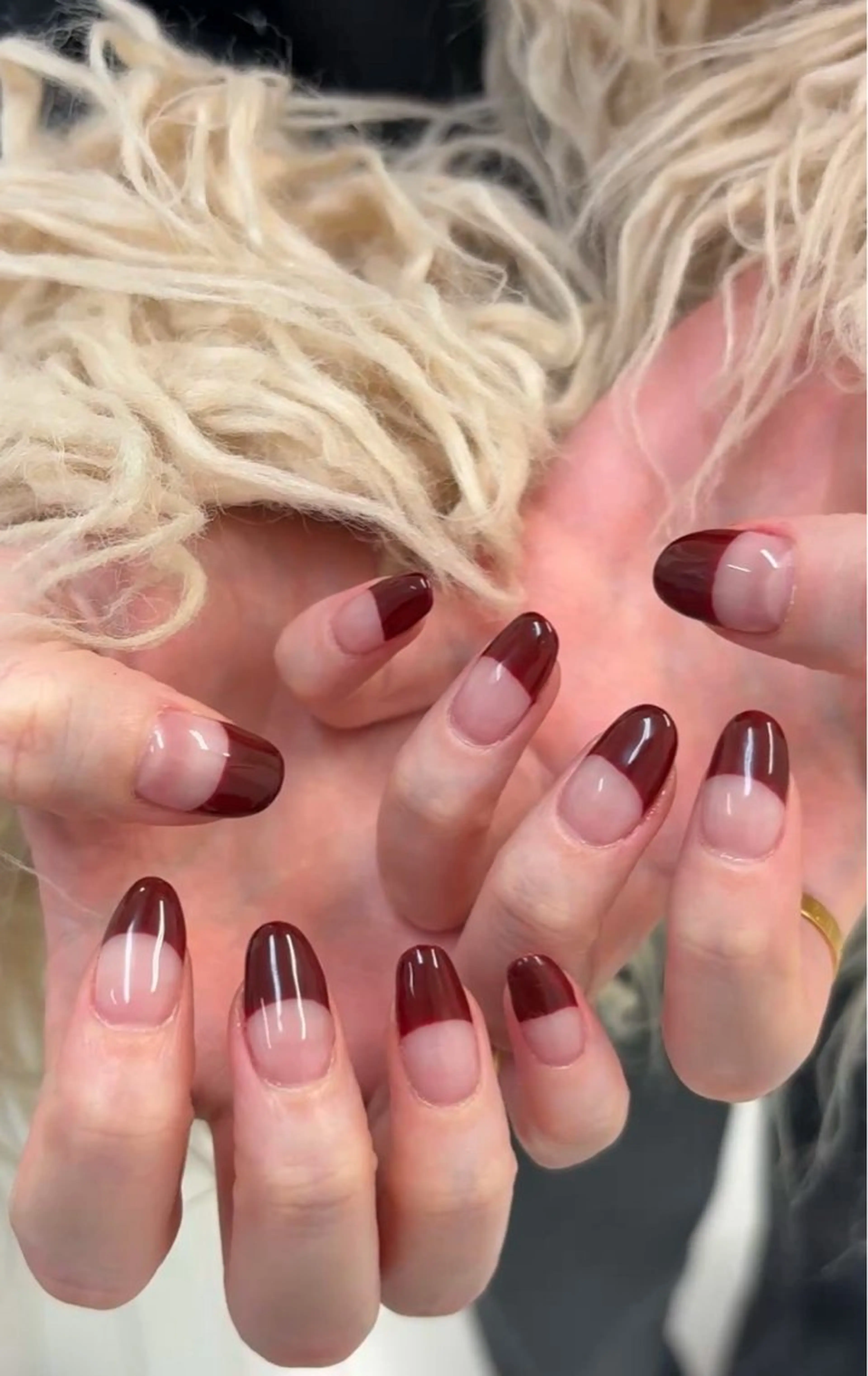 ネイル フレンチネイル cream nail salon所属・Haruka designのネイルデザイン