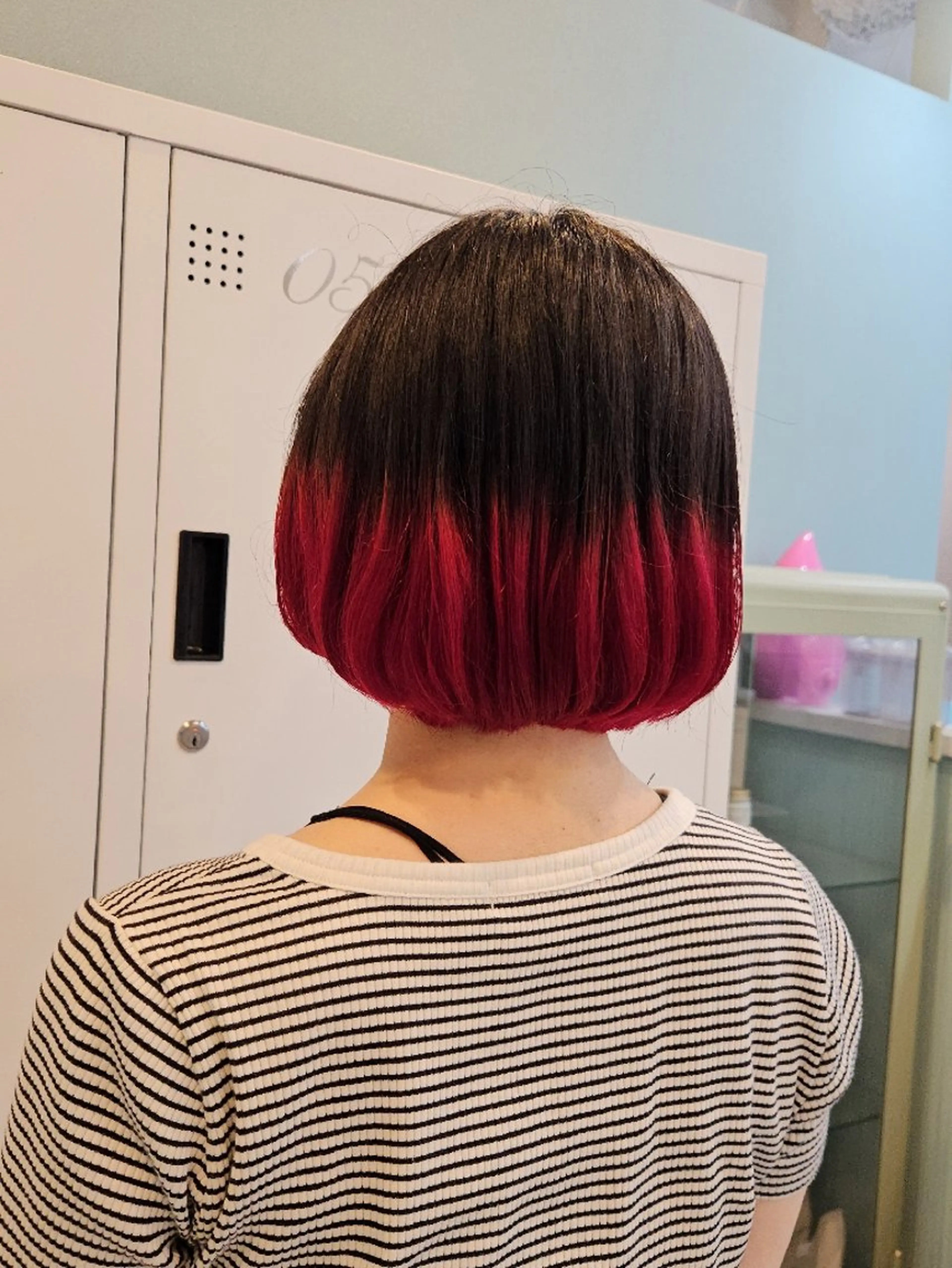 ショート カラー 韓国風ヘア レイヤーカット カット ヘアカラー トリートメント ミク🇰🇷 /Agu hairのヘアスタイル