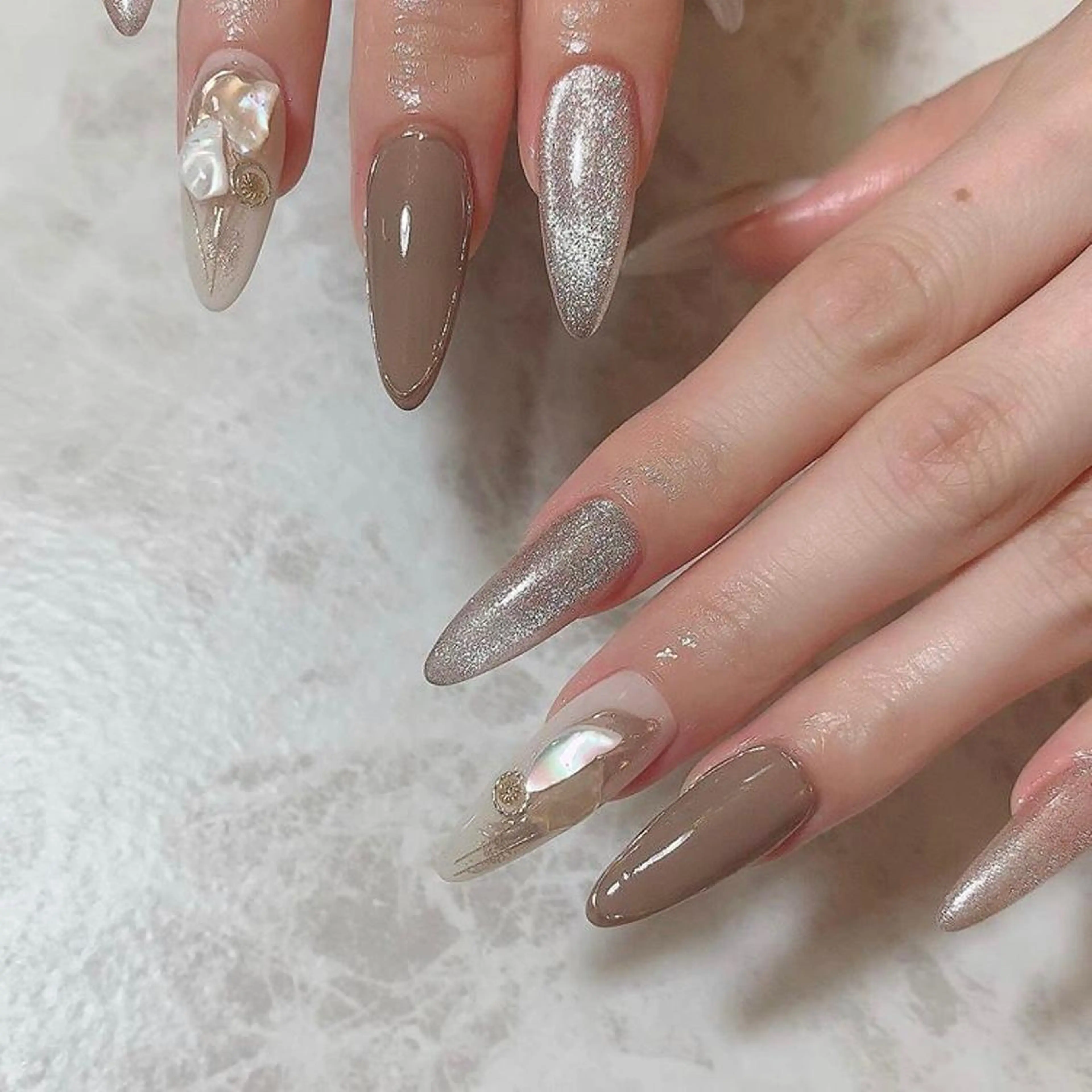 ネイル ハンドネイル Private Nail Salon　EM所属・Nail salon EM（エム）千葉のネイルデザイン