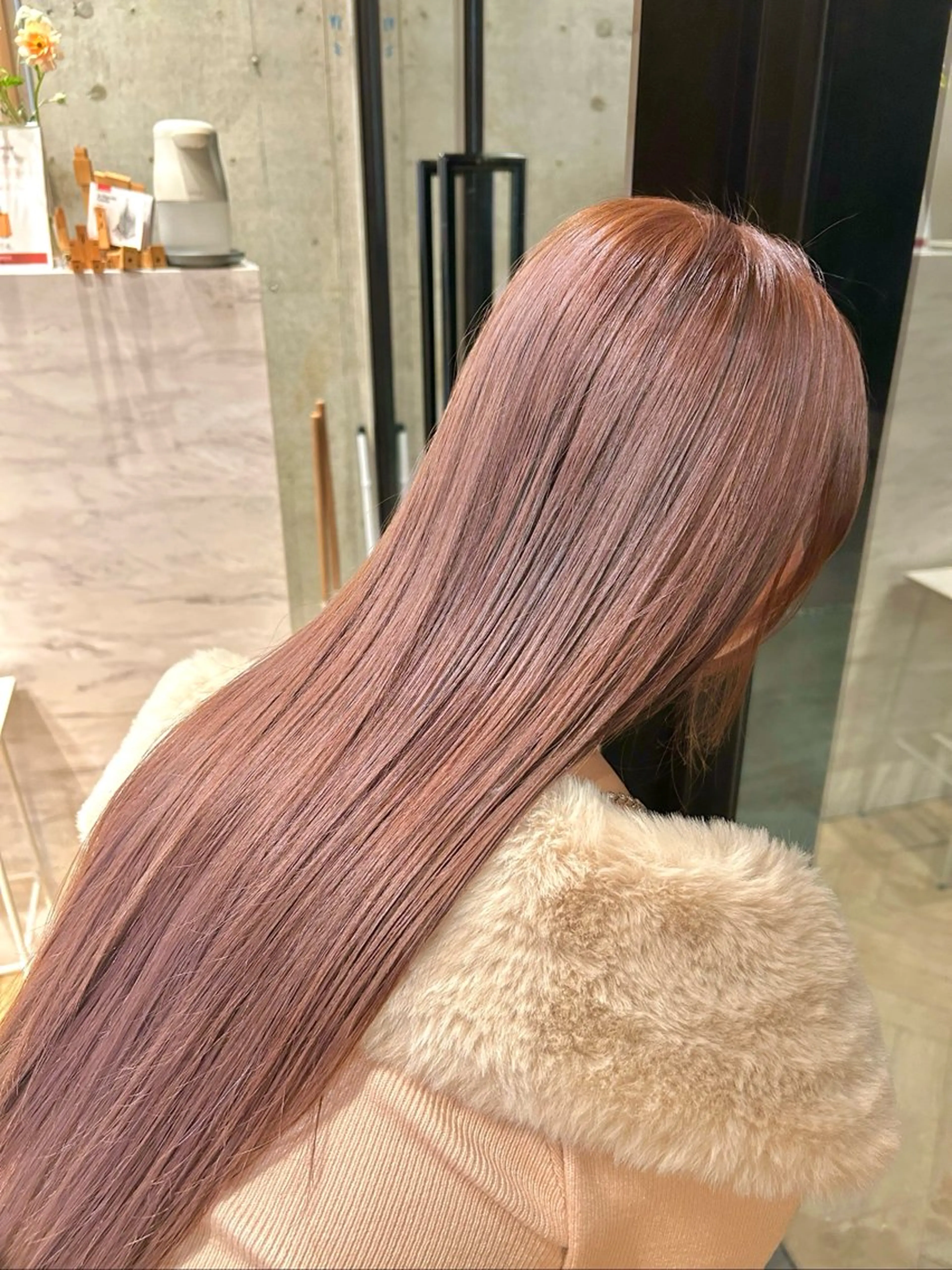 ロング カラー ブリーチ ダブルカラー ピンクカラー パープルカラー ヘアカラー トリートメント 透明感/明るめ ヘア/kazui🐈のヘアスタイル