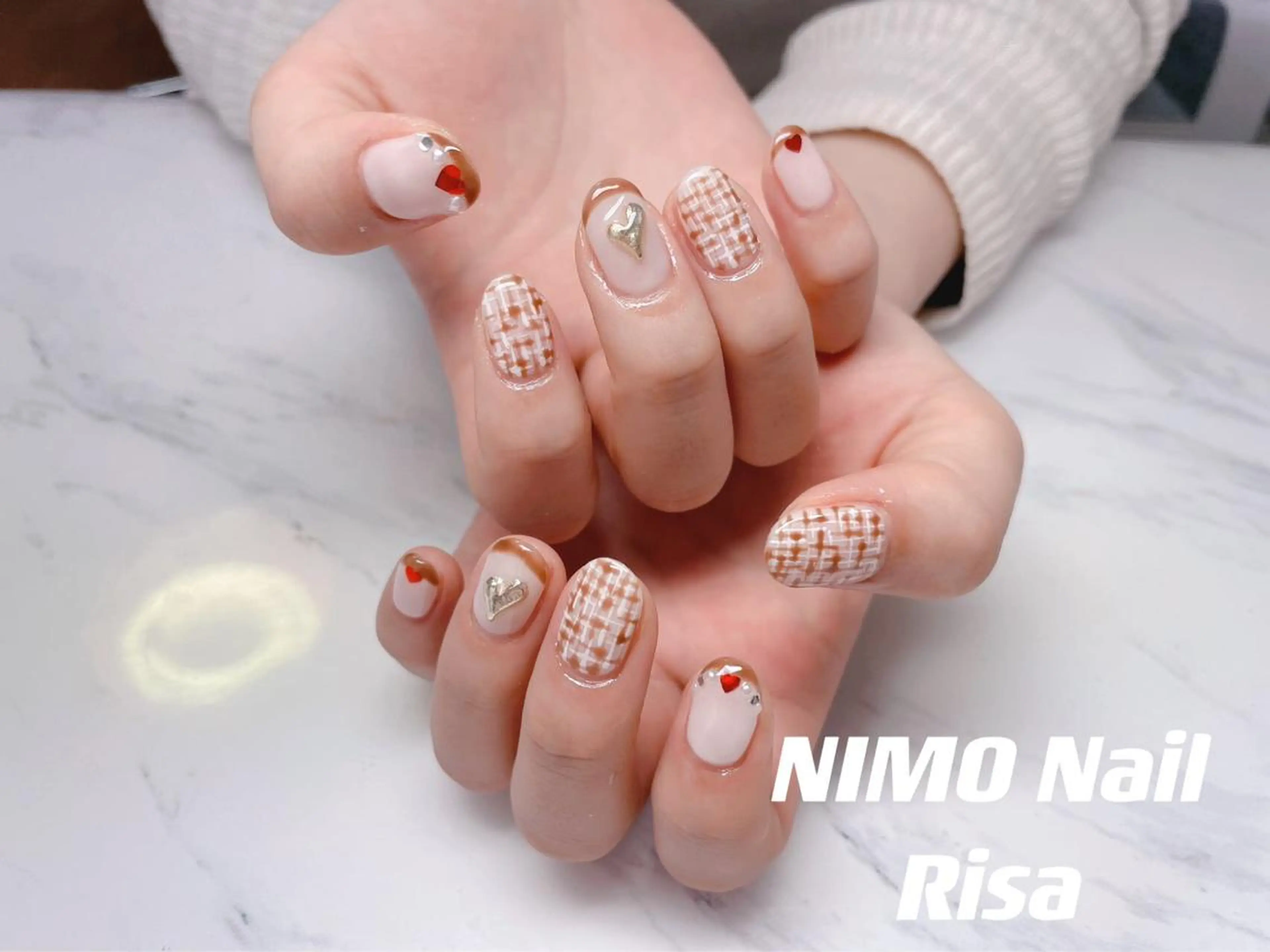 ネイル ハンドネイル RI SA☀️ リサのネイルデザイン