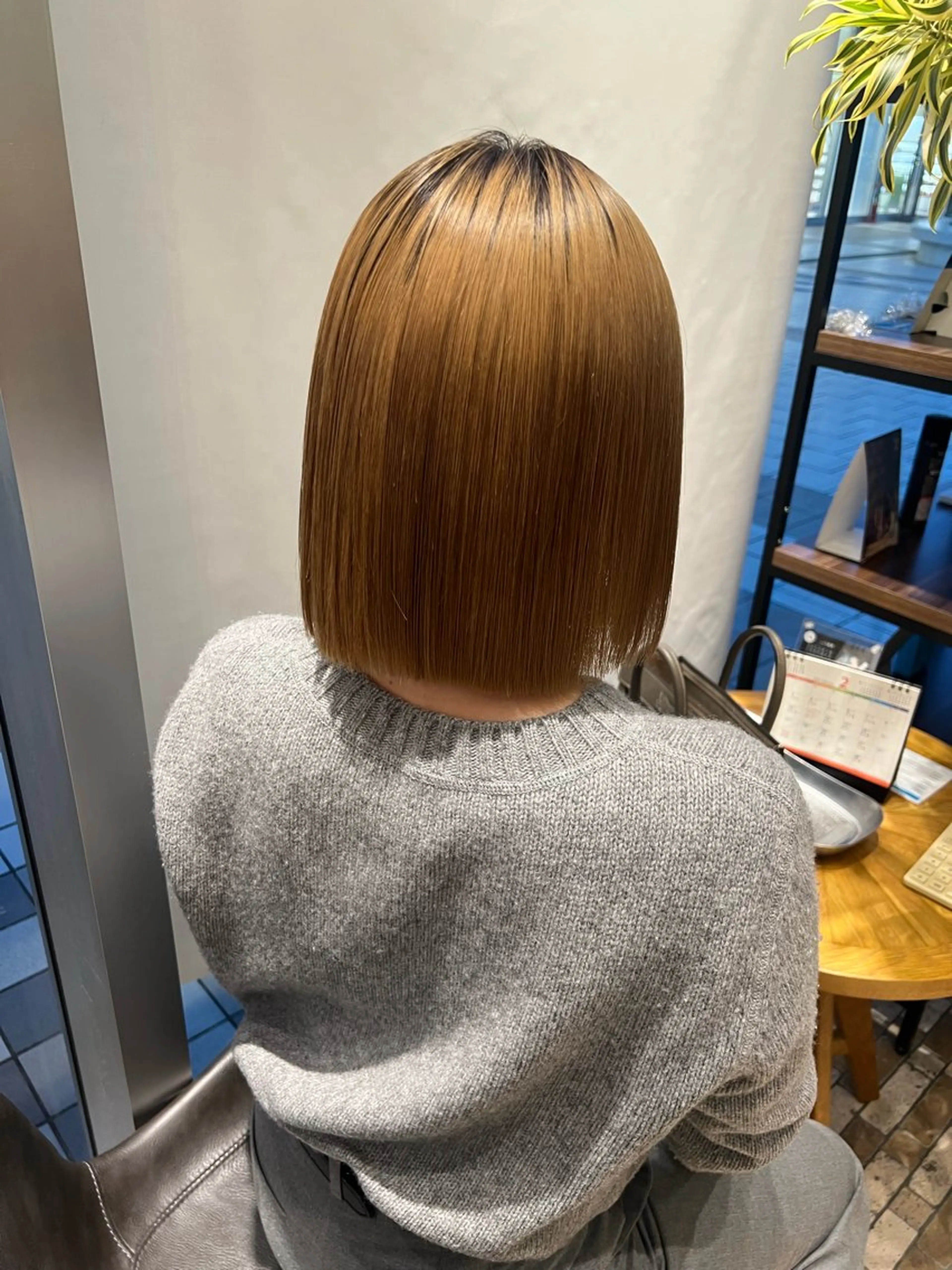 ミディアム パーマ カット 縮毛矯正 🫧Ai/ ロロネー森ノ宮💖のヘアスタイル