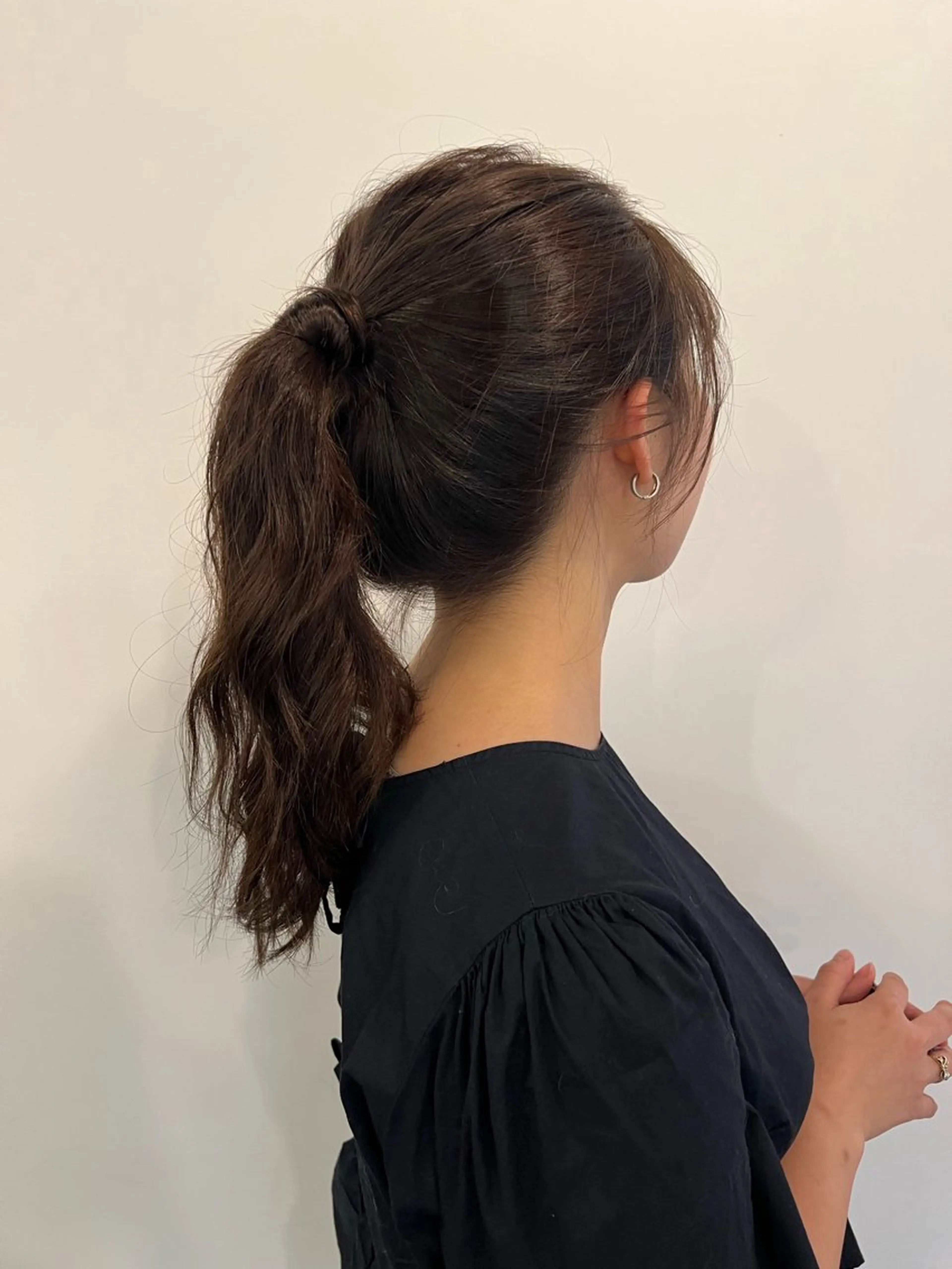 セミロング KOCHAB本山所属・三谷 はるなのヘアスタイル