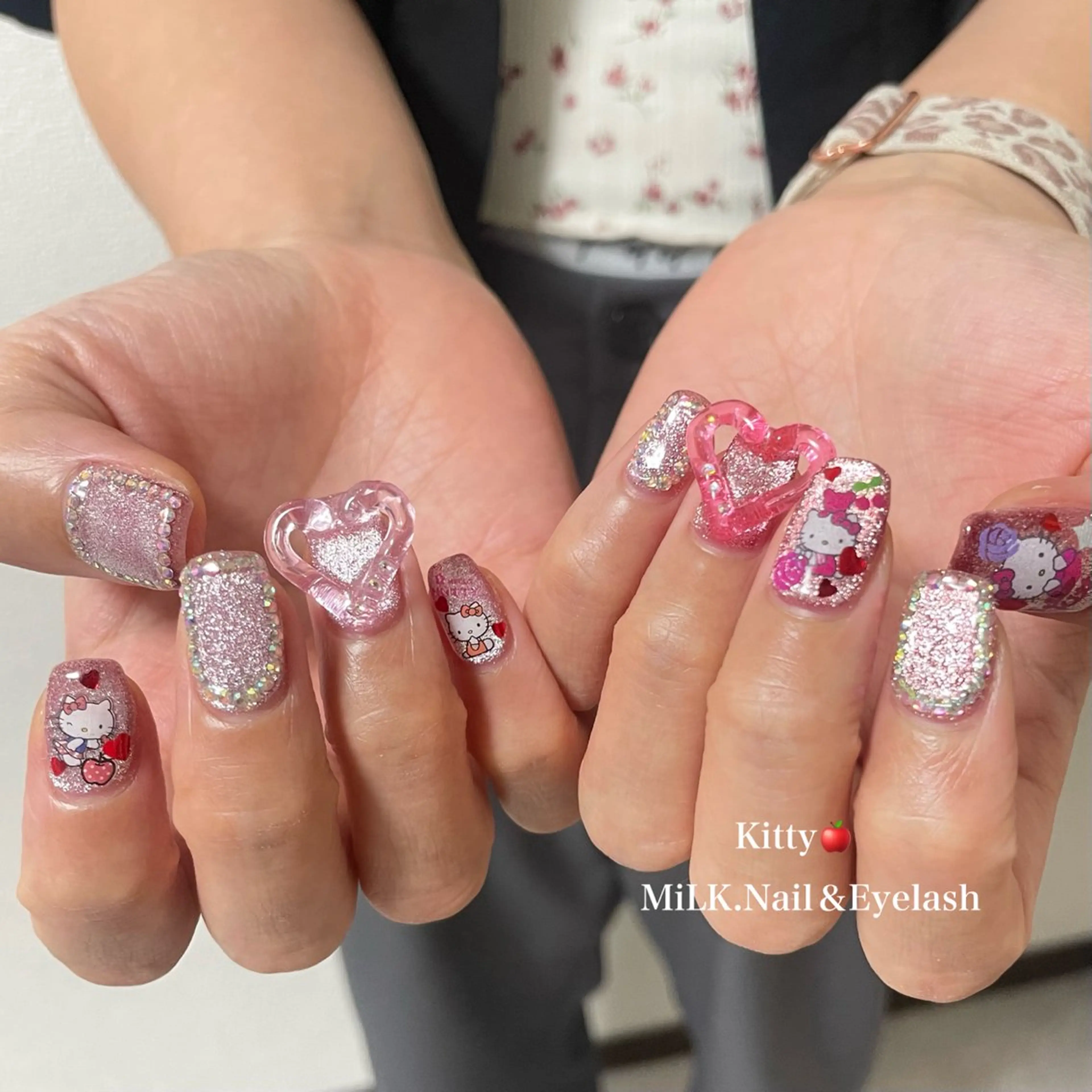 ネイル ハンドネイル MiLK.   Nail&Eyelash所属・MiLK. wakaのマツエク・マツパデザイン