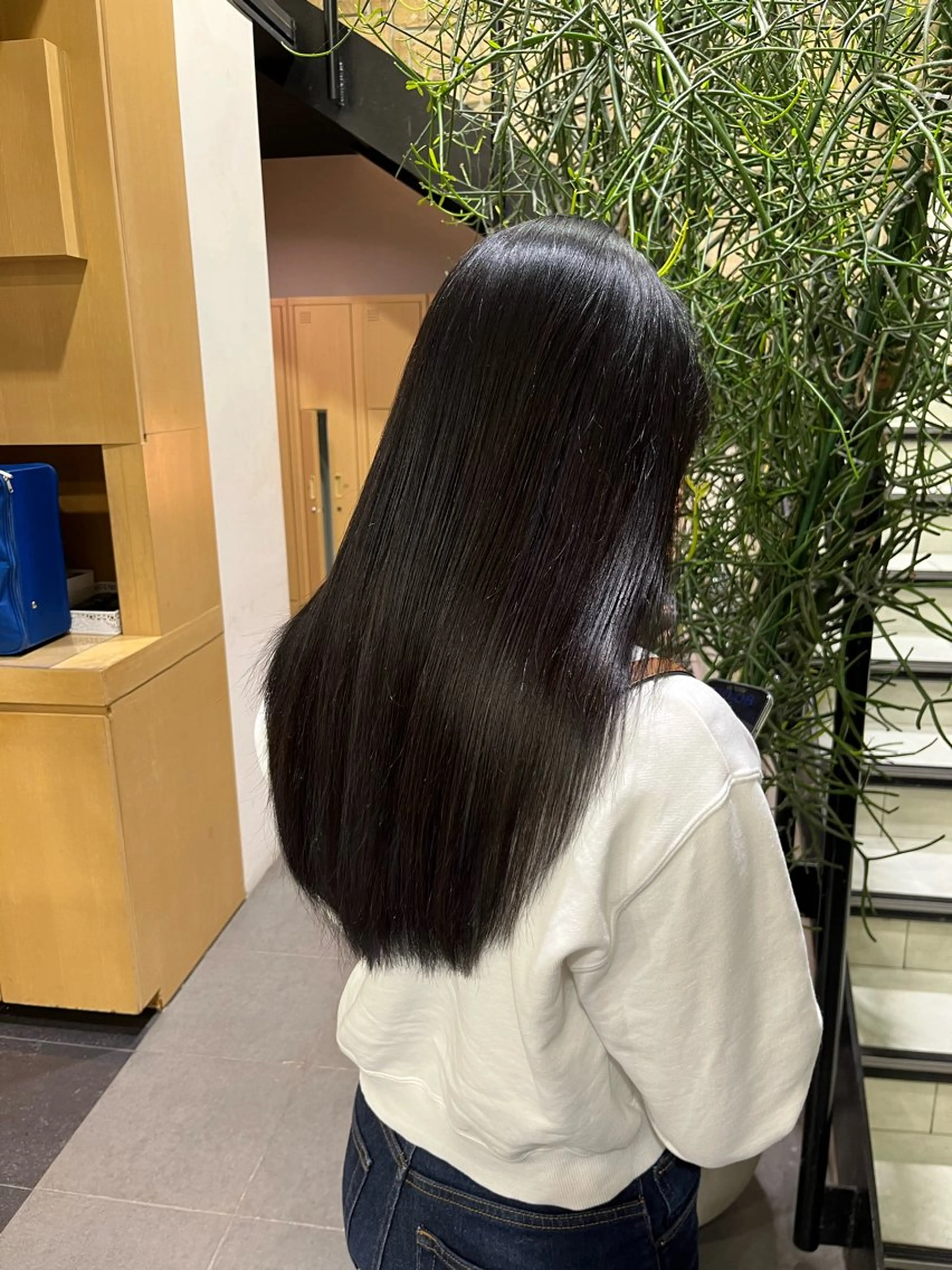 ロング カラー ヘアカラー ✨艶カラー/透明感 カラー/ふうき✨のヘアスタイル