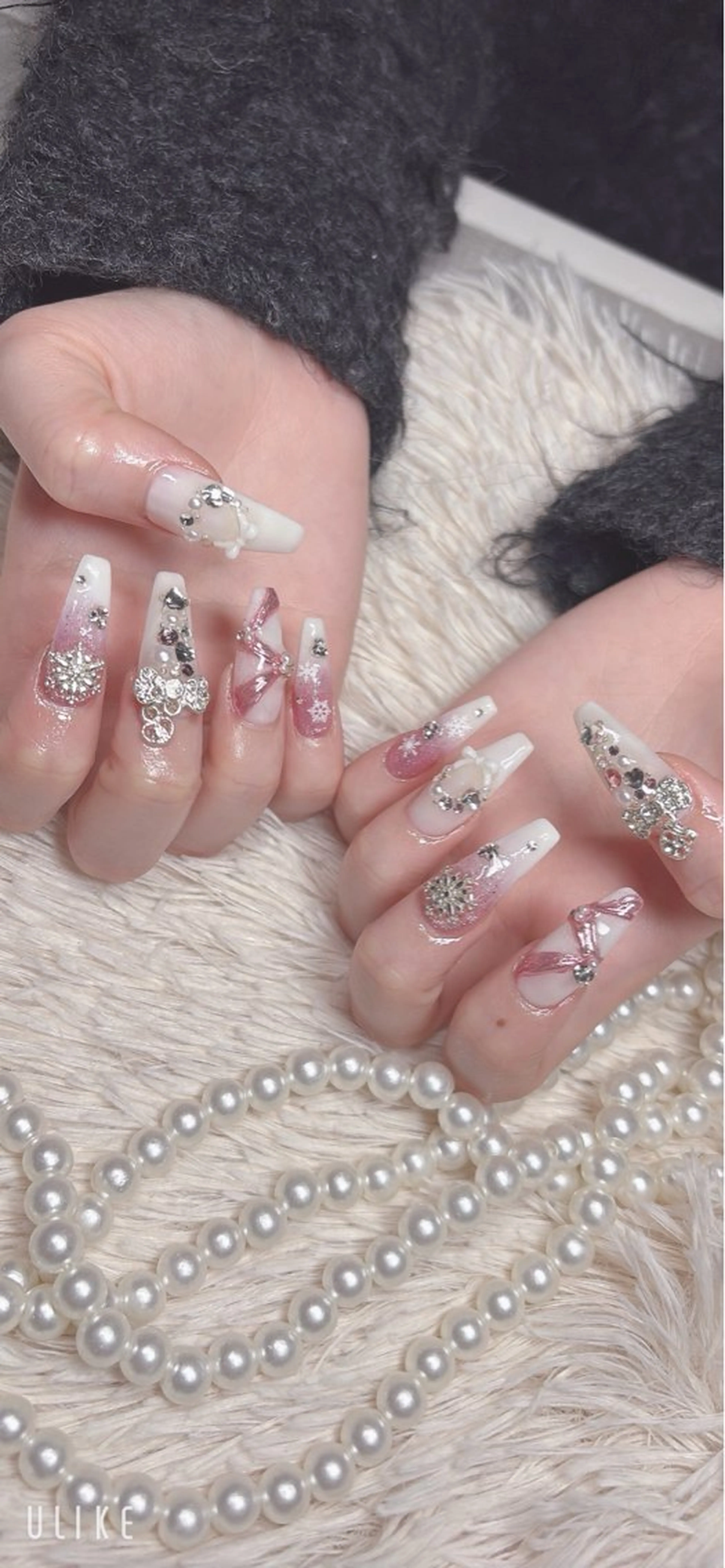 ネイル ハンドネイル RiLion💗 Risa🦋💜のネイルデザイン