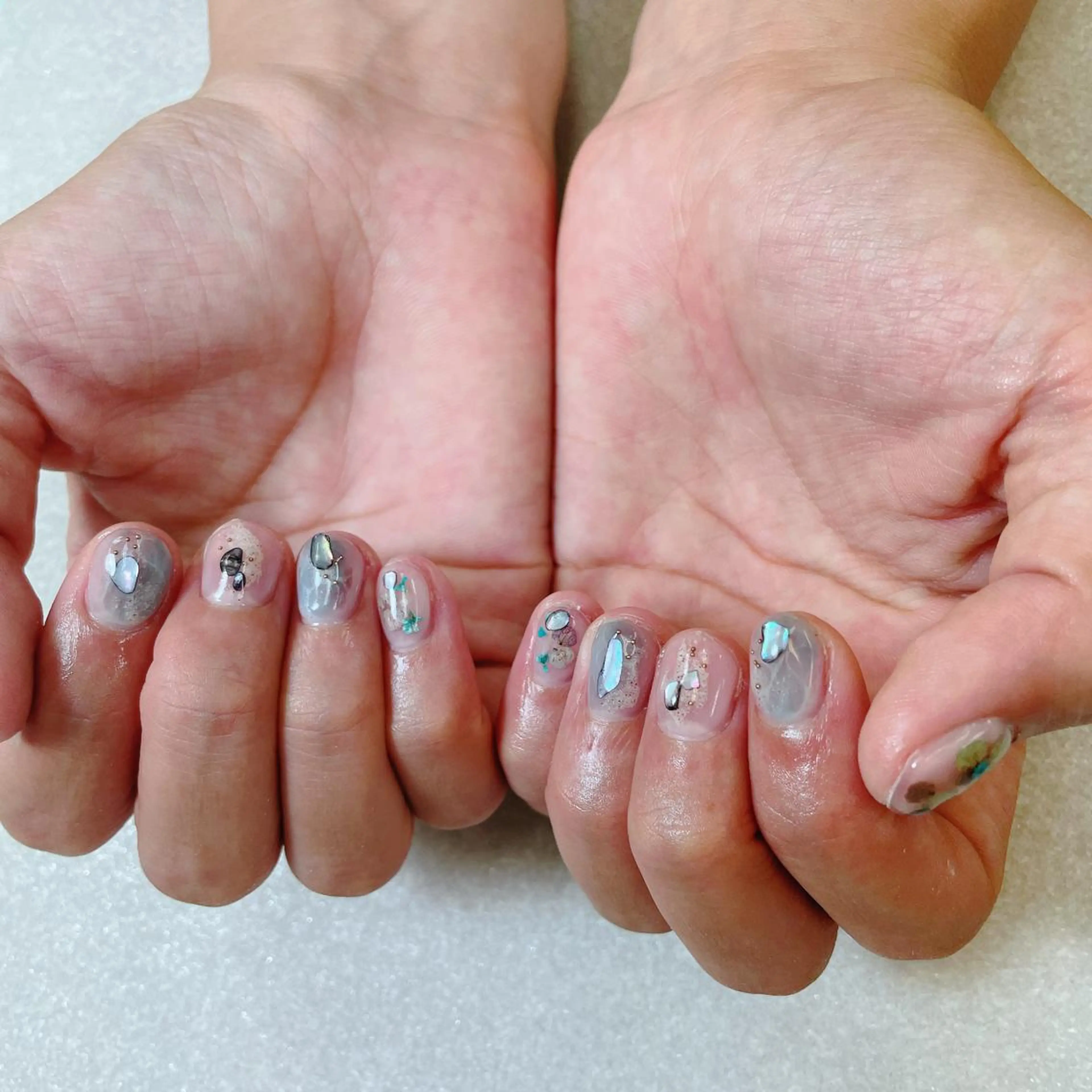 ネイル アートネイル ハンドネイル A85G ayakoのネイルデザイン