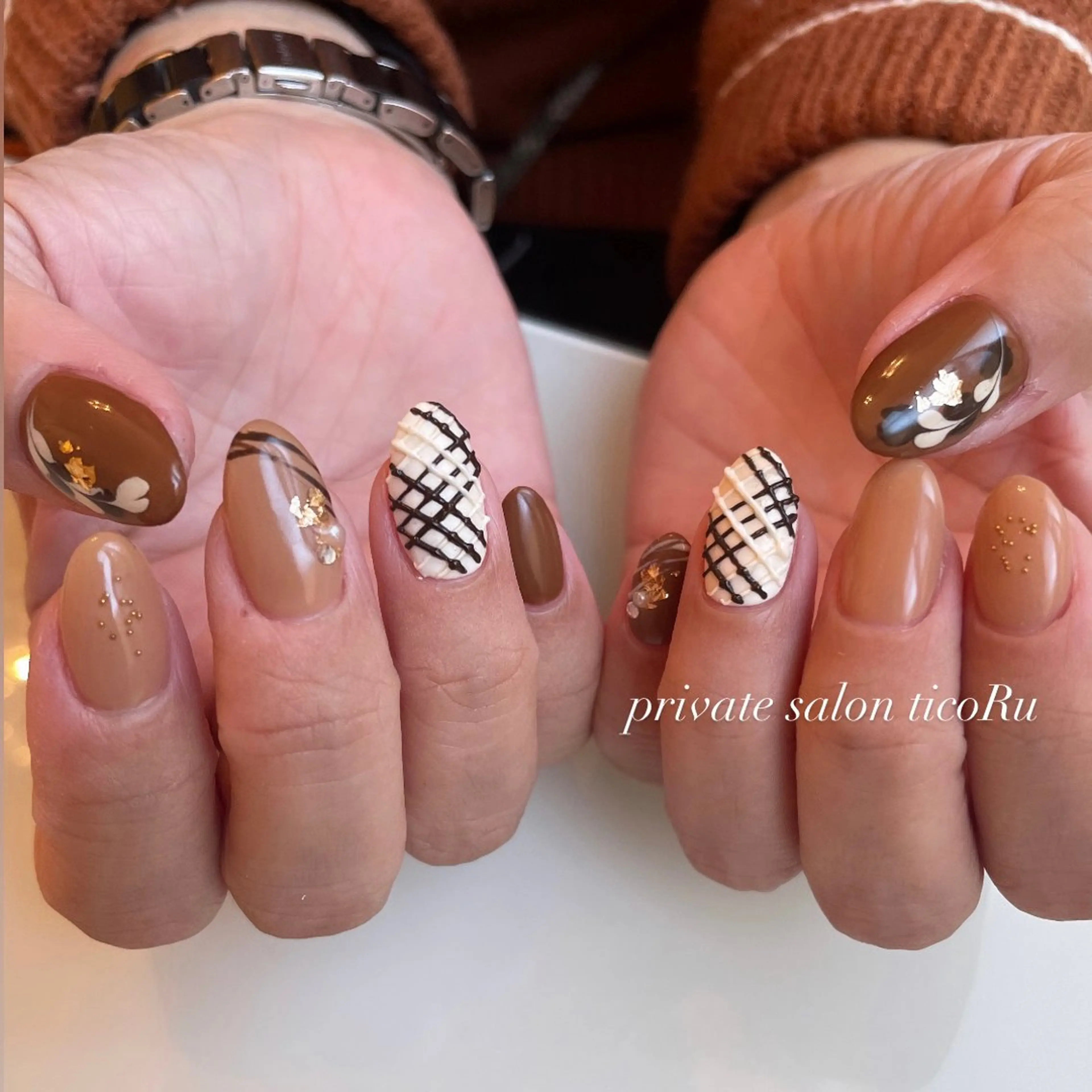 ネイル ハンドネイル ハンドケア nail salon ticoRuのネイルデザイン