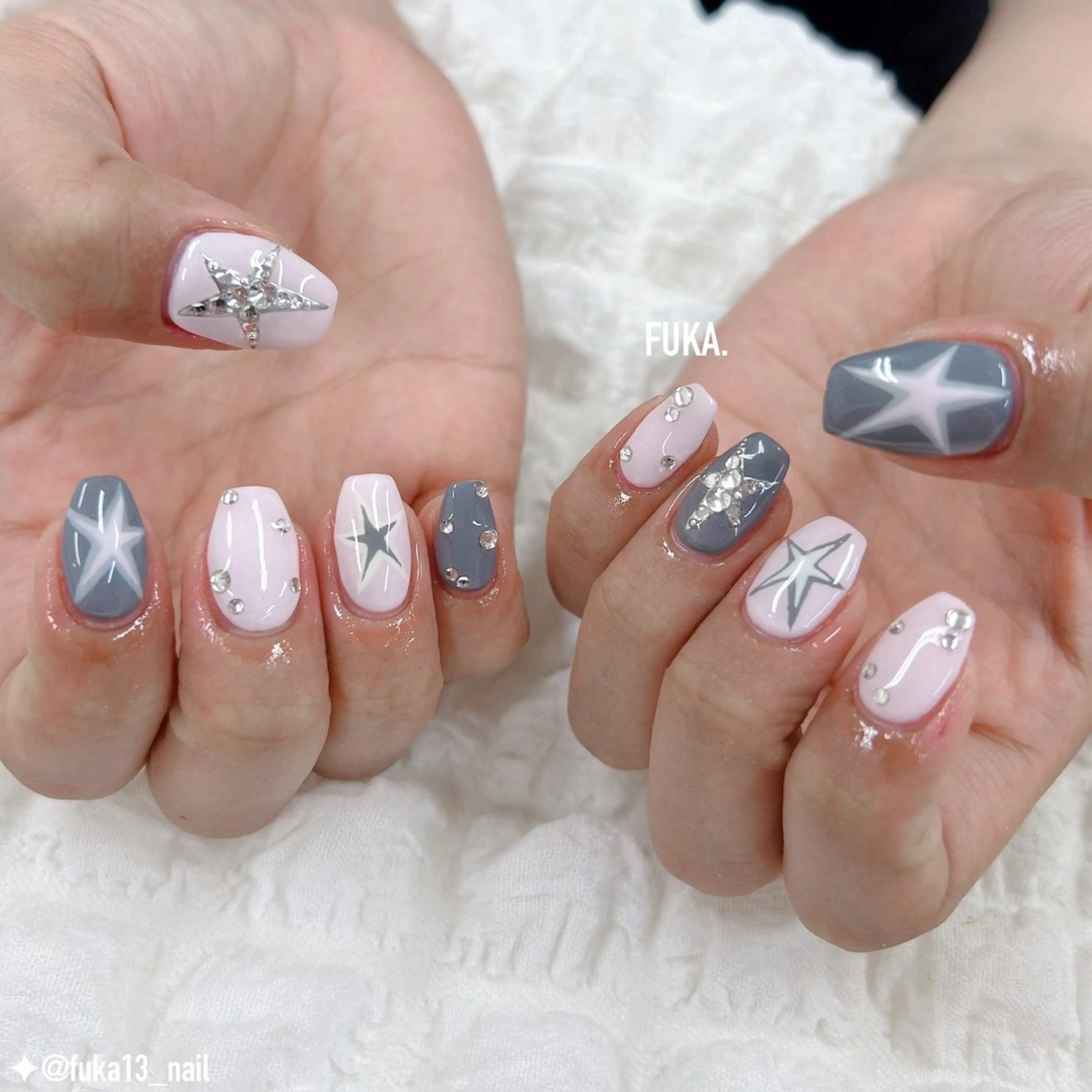 ネイル 韓国ネイル 持ち込み ハンドネイル ネイルサロンAnela【アネラ】所属・Nail♡Fuka. /12月予約受付中のネイルデザイン