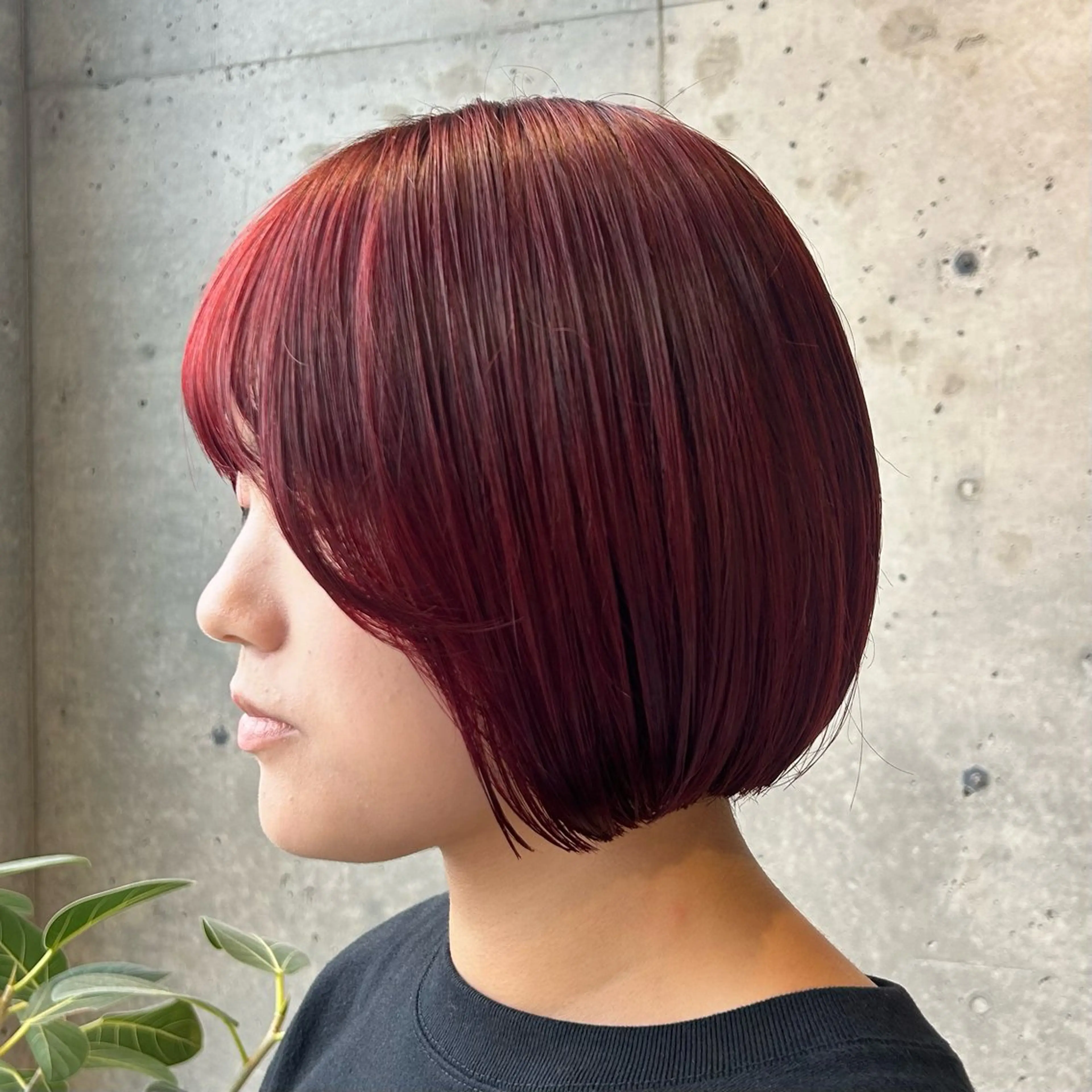 ミディアム カラー ヘアカラー トリートメント 🤡暖色艶カラー 🤡みさきのヘアスタイル