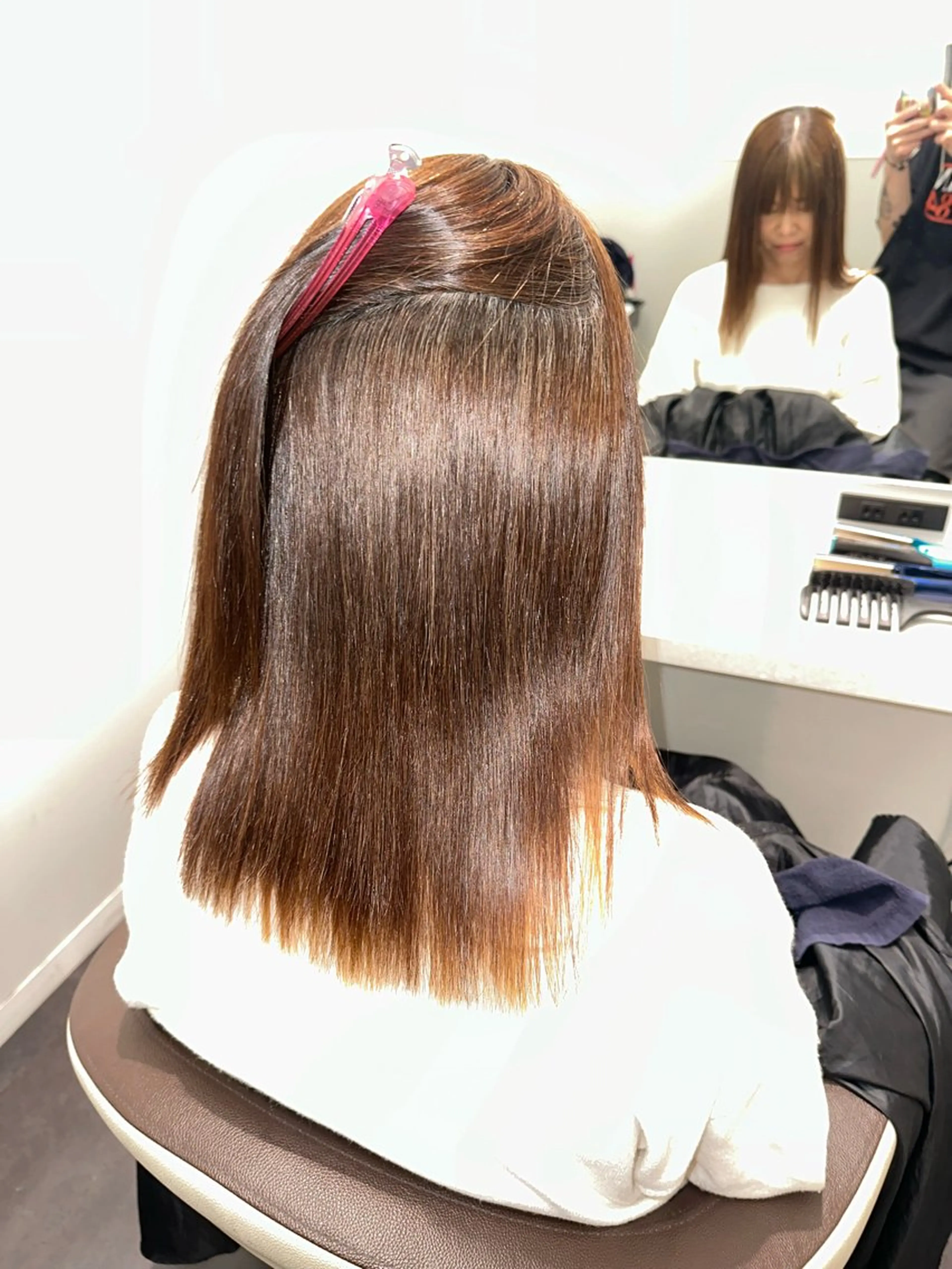 セミロング Wisteria所属・美髪特化✨ 伊織✨縮毛矯正✨のヘアスタイル