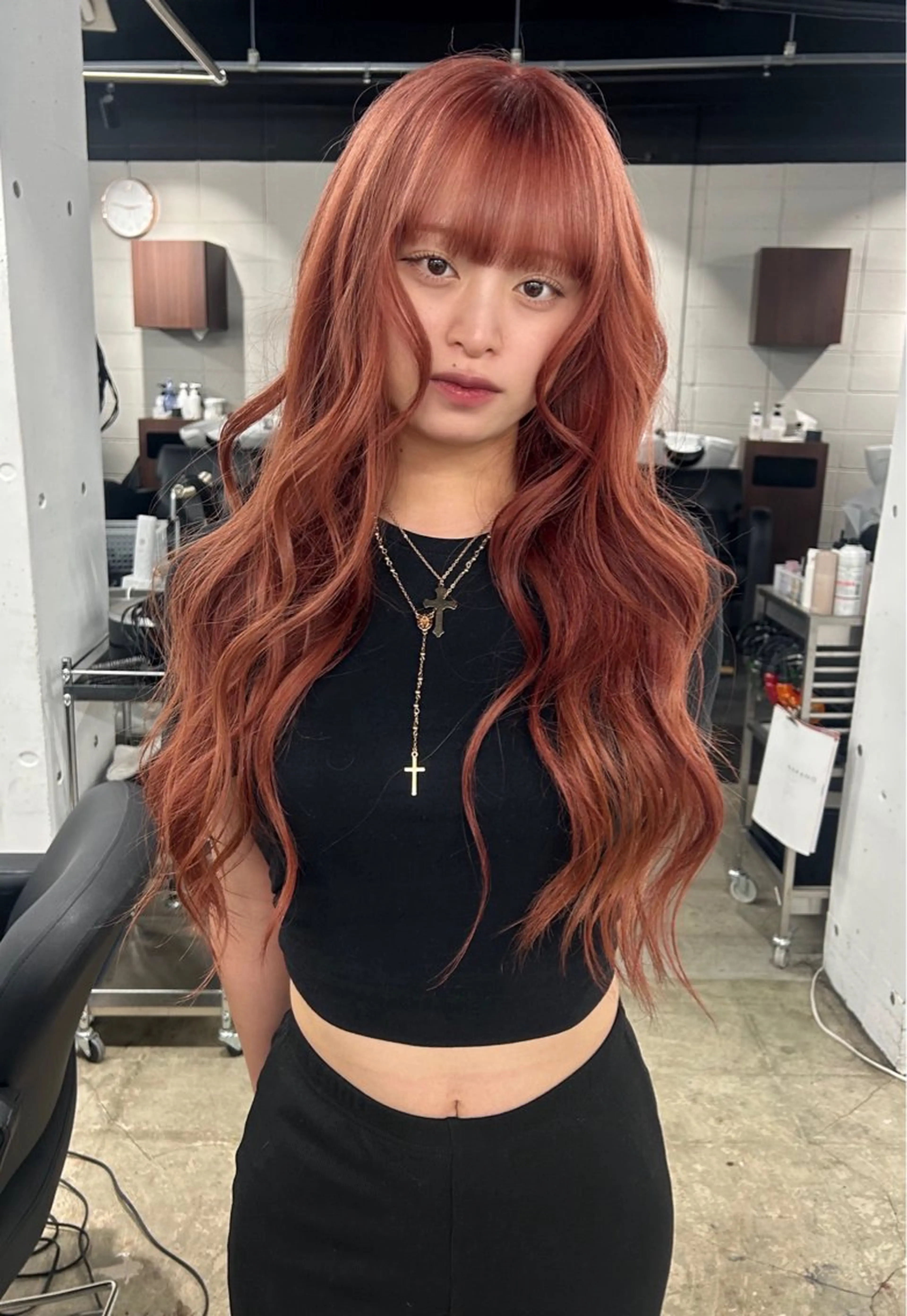 ロング ヘアカラー 【⠀pia  】 レイカのヘアスタイル