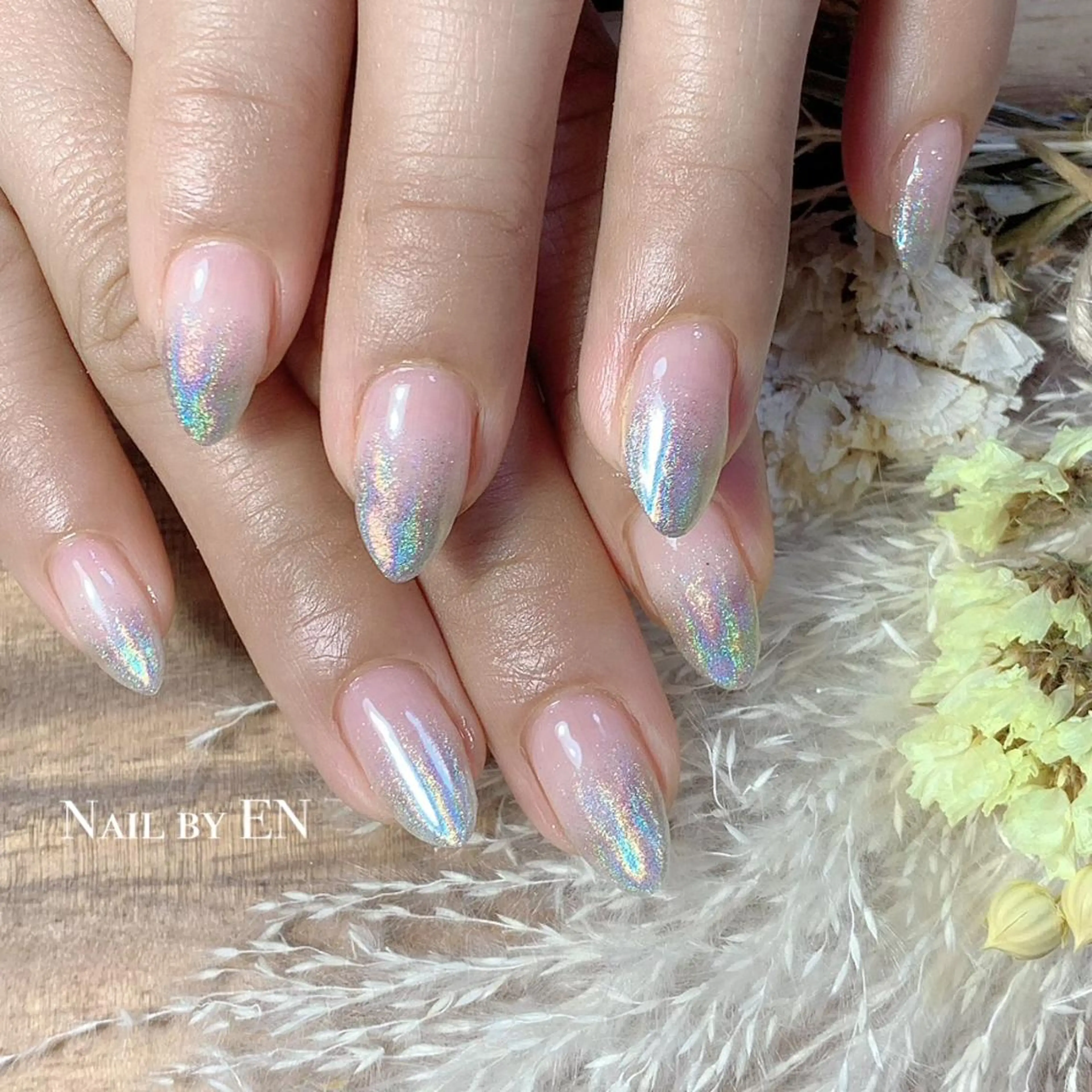 ネイル グラデーション Nail&Wax by ENのネイルデザイン