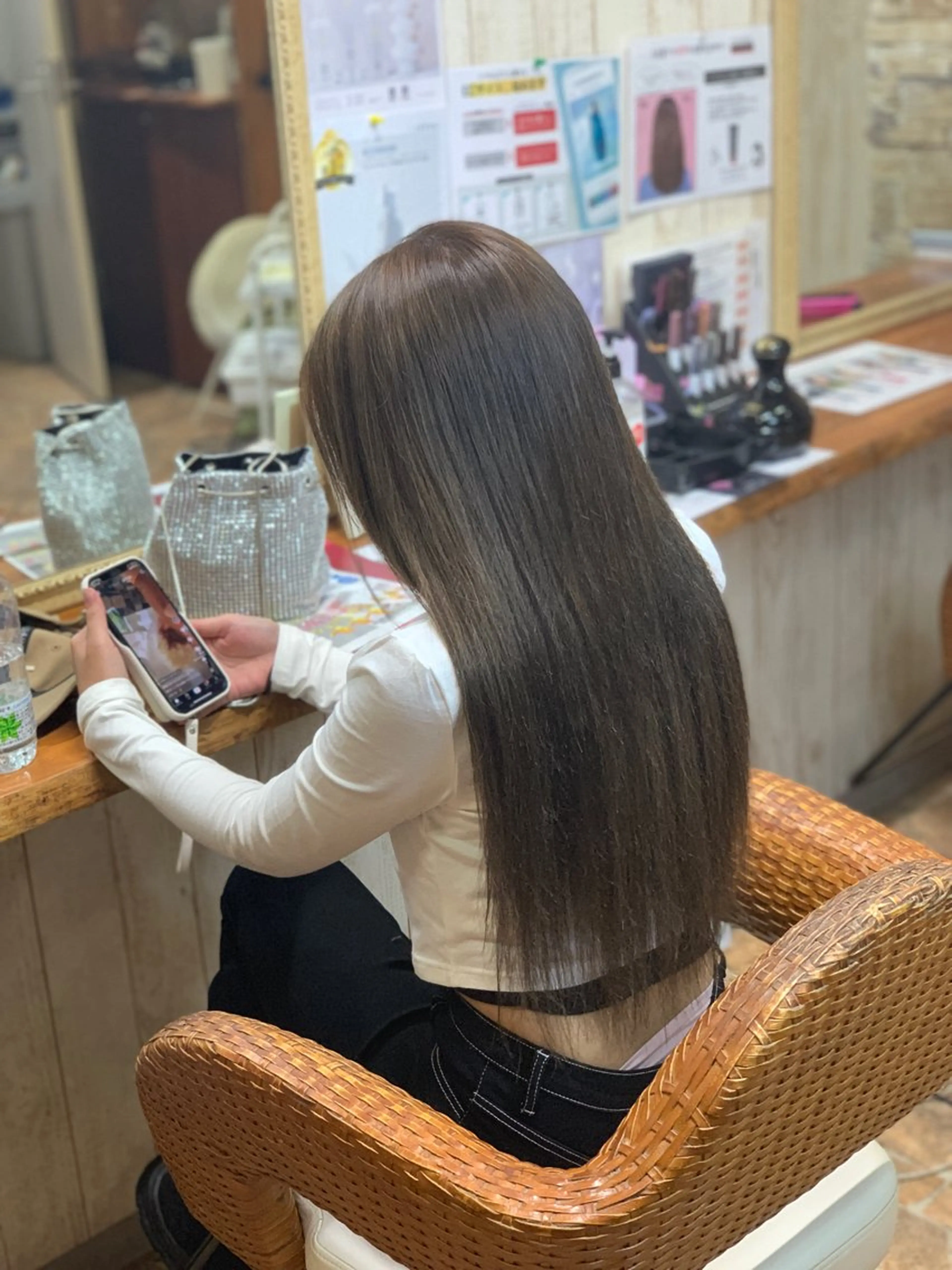 ショート カラー ヘアカラー エクステ kr2s アメ村のヘアスタイル