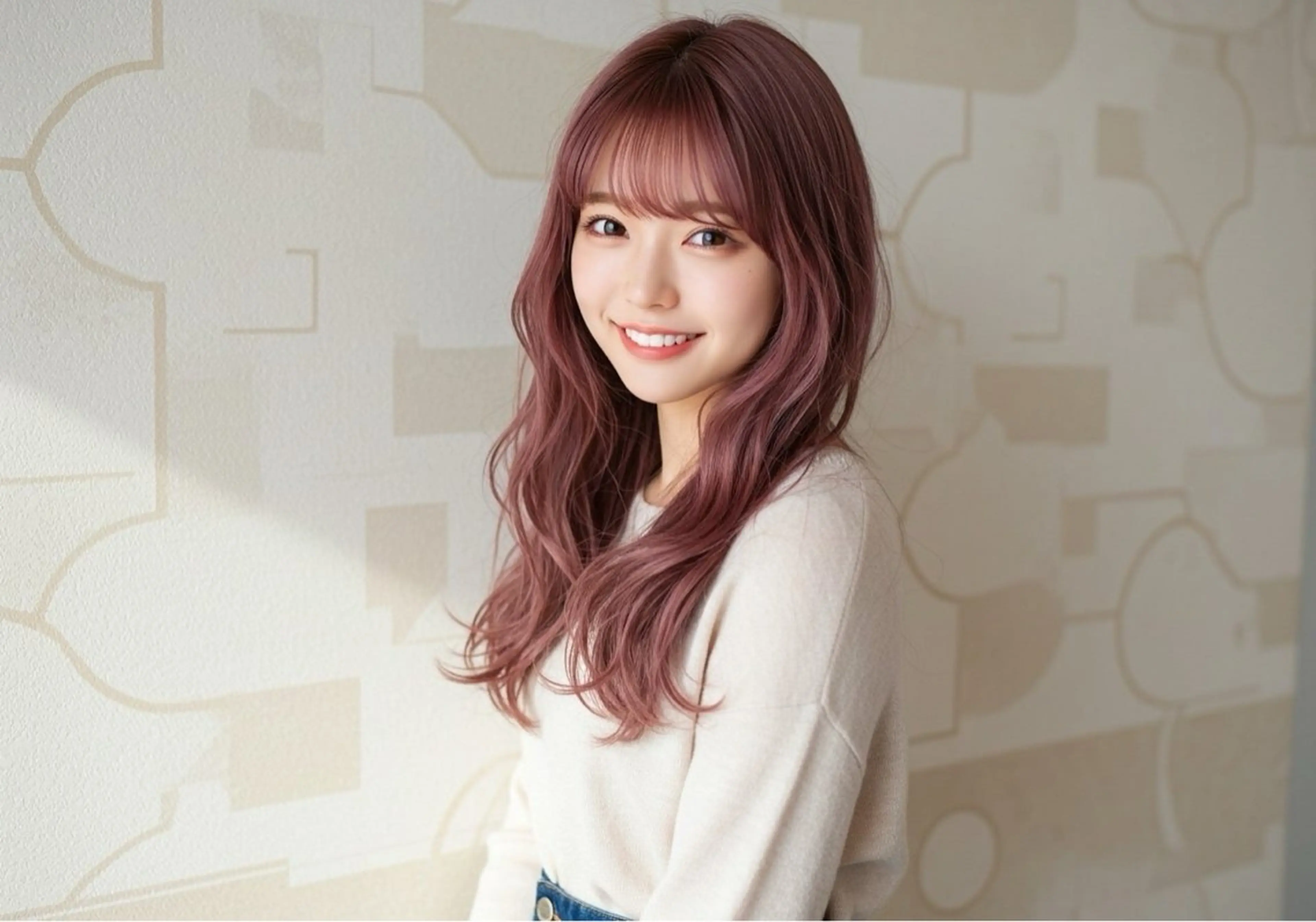 ロング カラー 高堰 朱羽のヘアスタイル