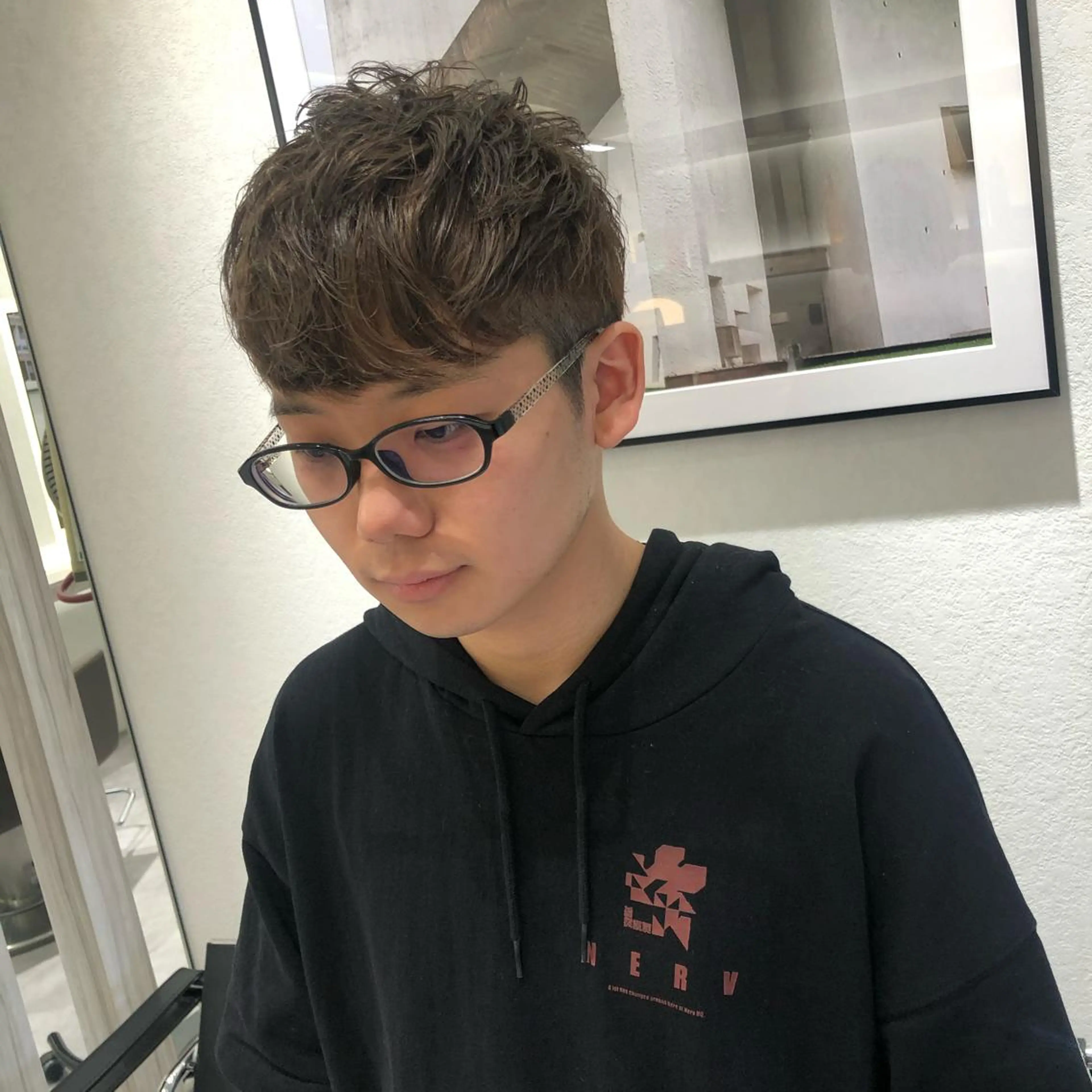 ショート カラー メンズ ムトウセイマ/艶髪 /艶ケアWブリーチのヘアスタイル