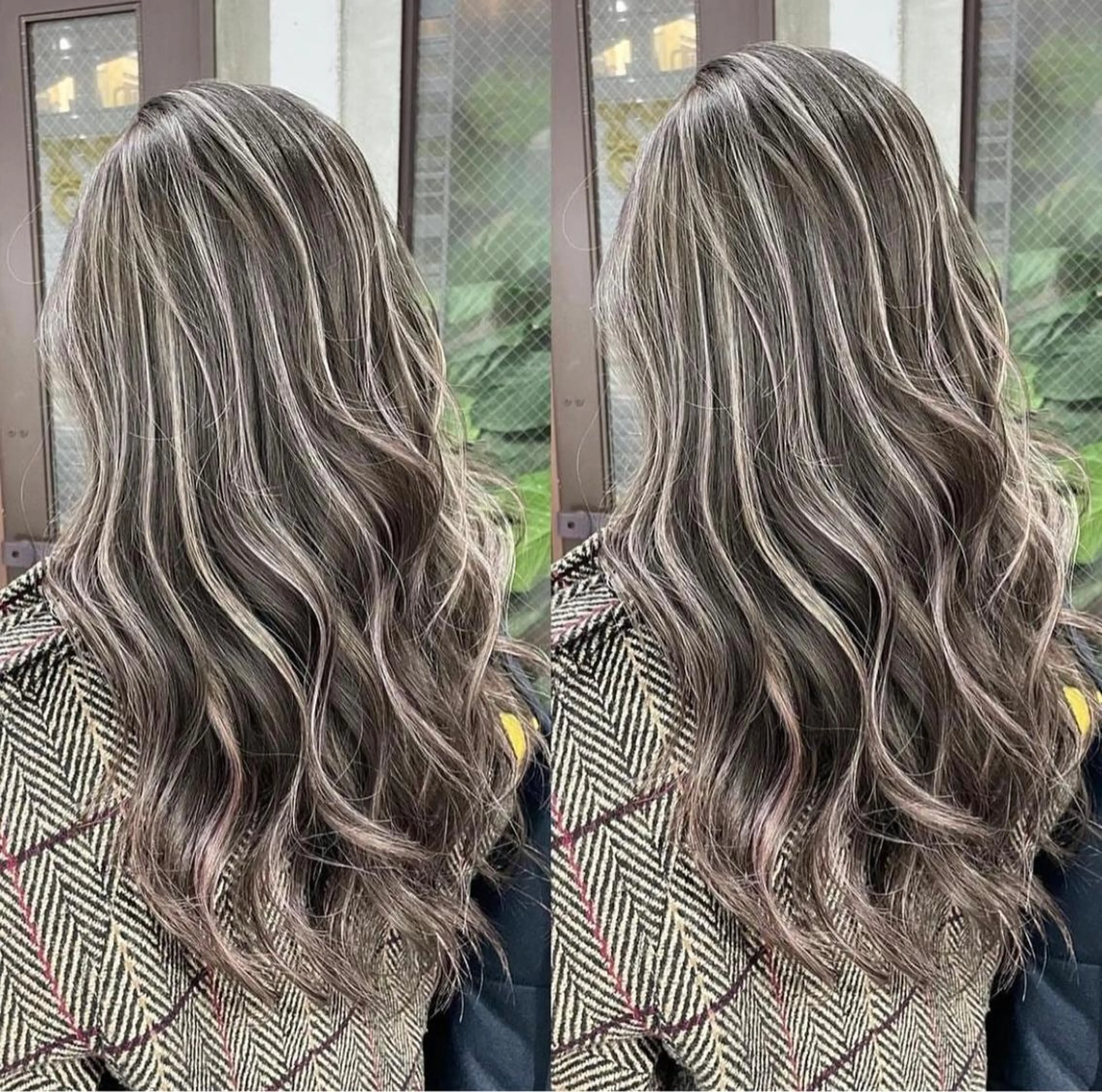 ロング カラー ヘアカラー onyx所属・表参道/ハイライト・ バレイヤージュのヘアスタイル