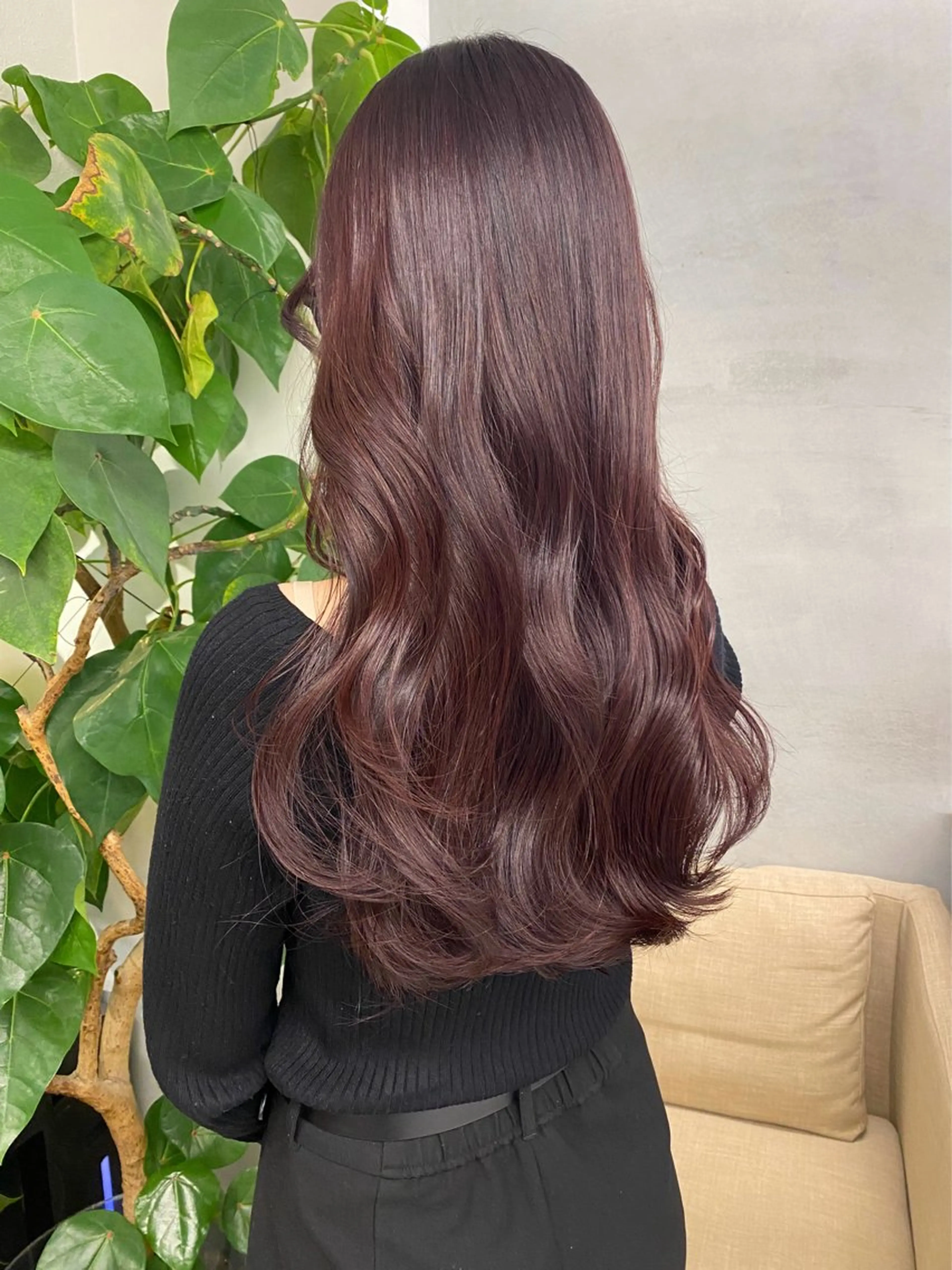 ロング カラー レッドカラー Sopi所属・JESSI / Sopiのヘアスタイル