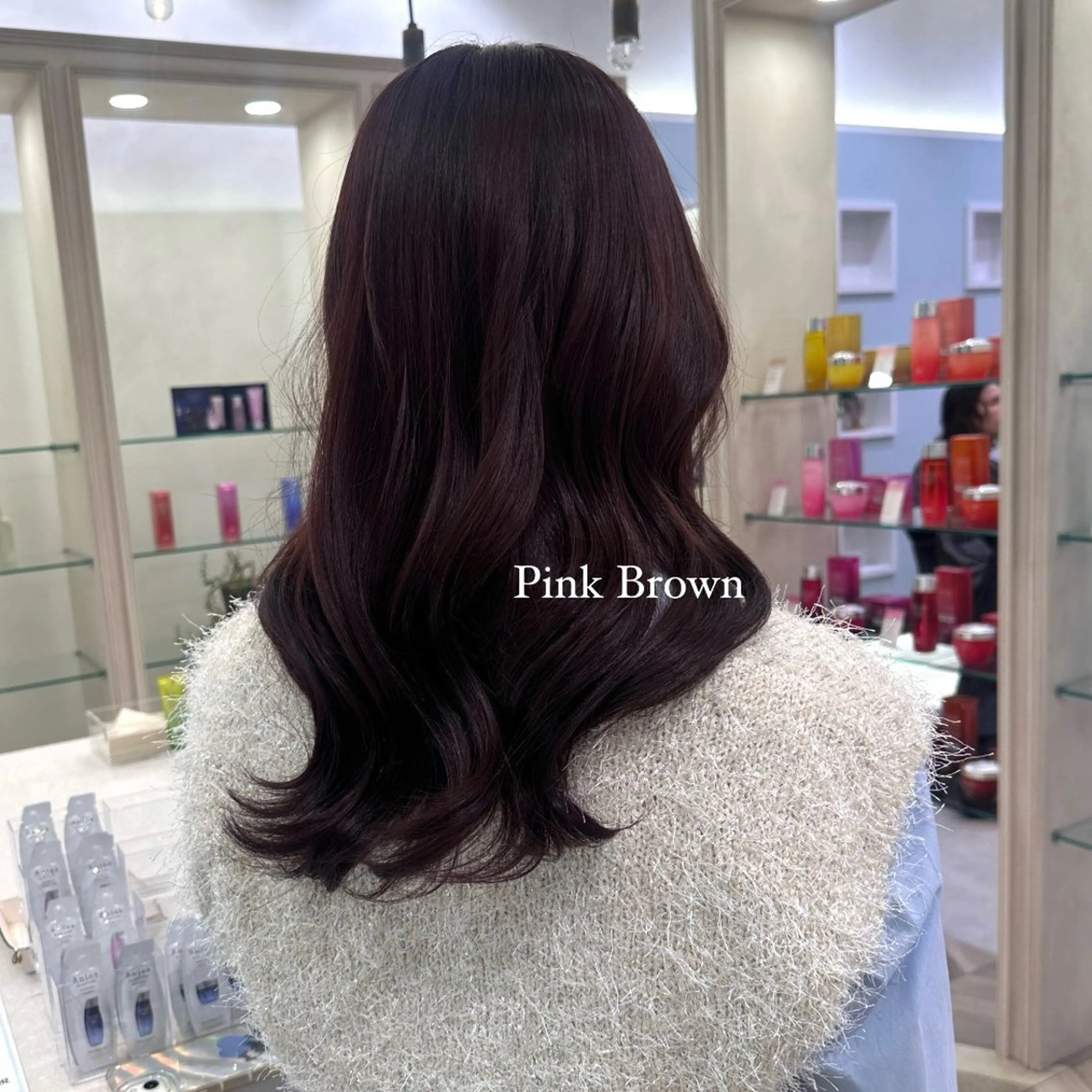ロング カラー ヘアカラー トリートメント nanami ￤透明感￤ラベンダーのヘアスタイル
