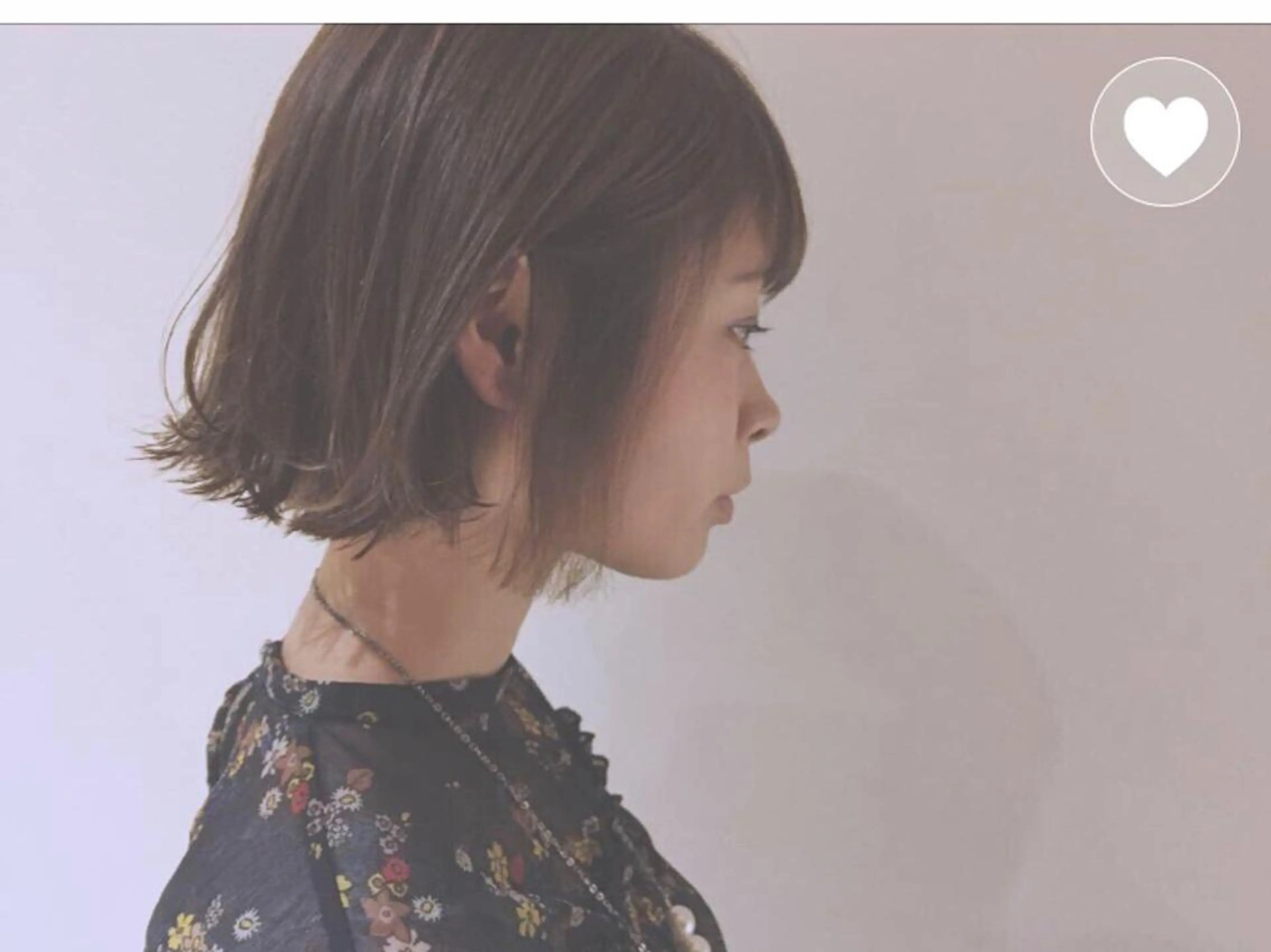 ショート カラー 切りっぱなしボブ ボブ カット トリートメント YAWN所属・YAWN《ヨウン》 Yucaのその他イメージ