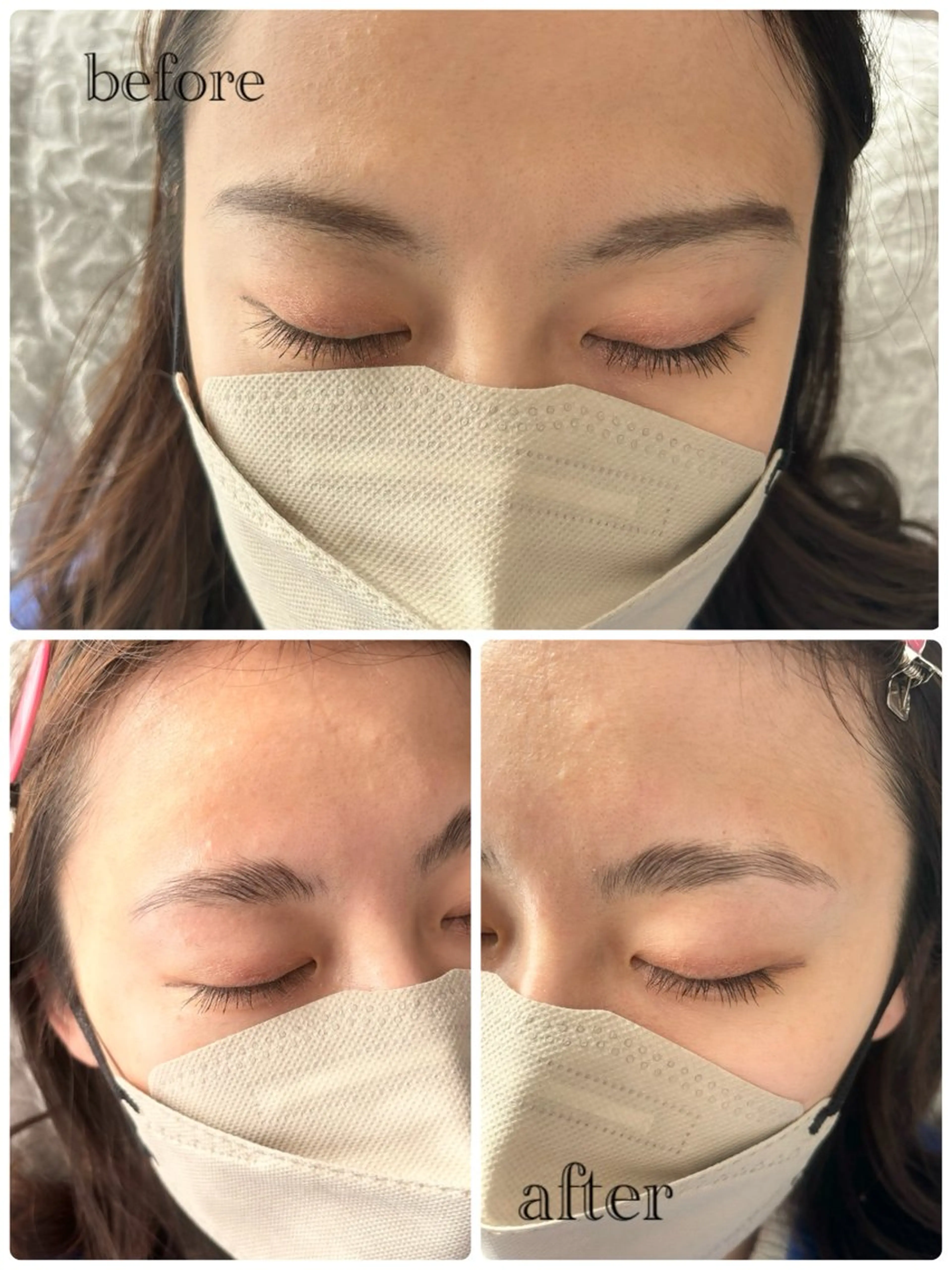 アイブロウ ハリウッドブロウリフト ワックス脱毛 その他(アイブロウ) MIKA ♡のネイルデザイン