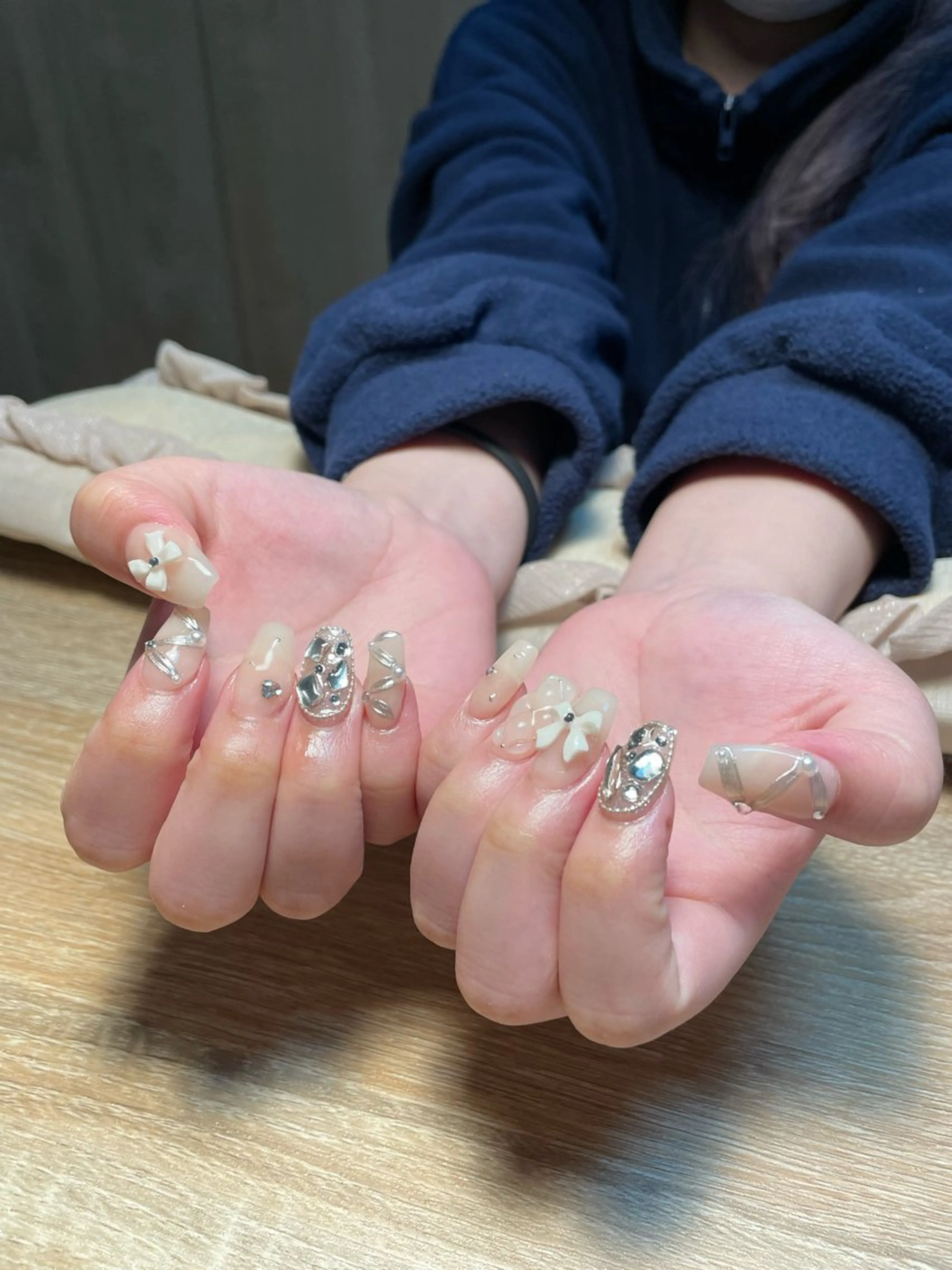 ネイル スカルプネイル ハンドネイル nail salon BOM（ポム）のネイルデザイン