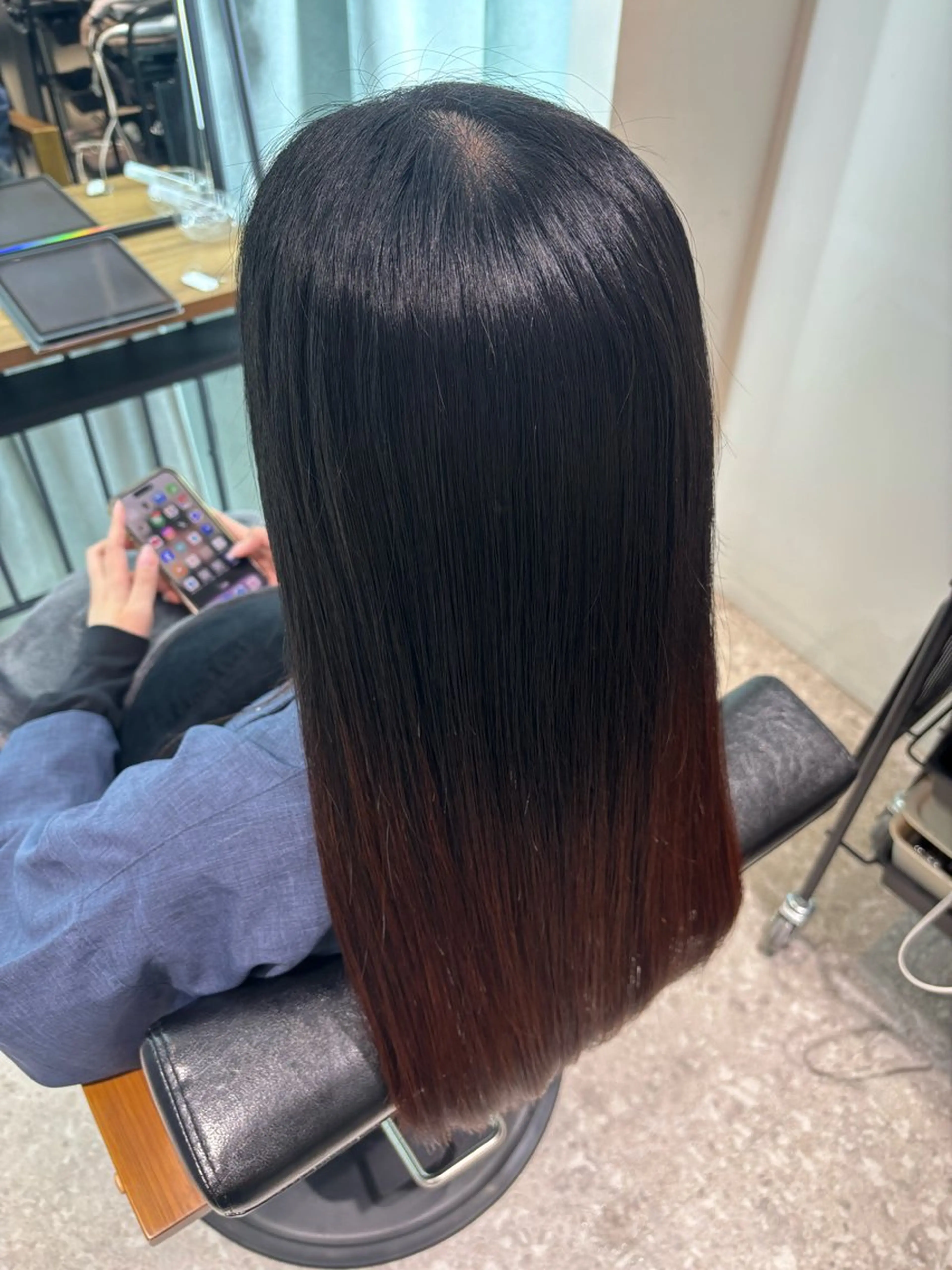 ロング 🌱大森柚紀🐇 縮毛矯正モデル募集中のヘアスタイル