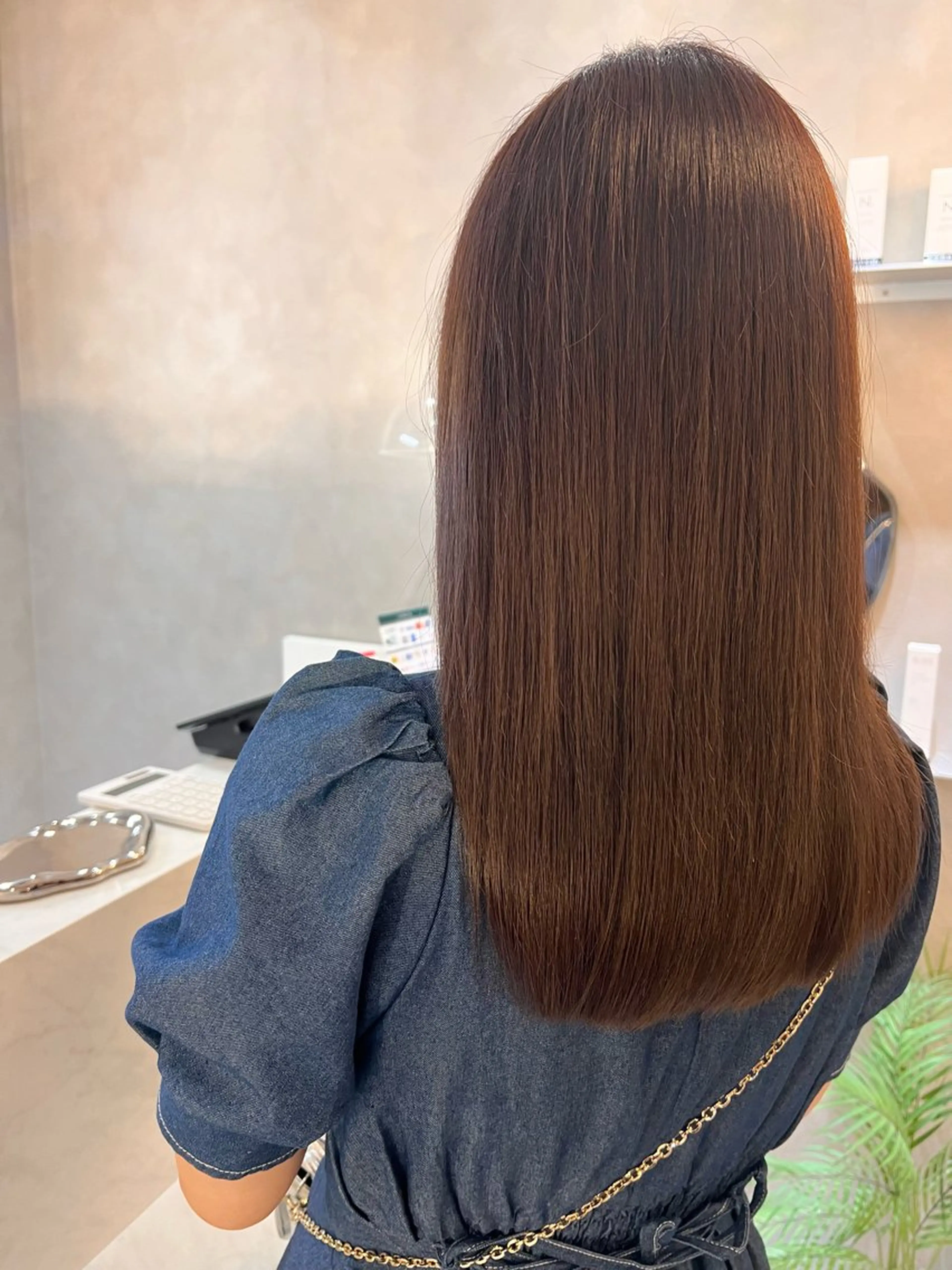 ミディアム カラー ベージュカラー オリーブベージュ 髪質改善 カット ヘアカラー トリートメント 💎透明感カラー/ 韓国ヘア💎KANAのヘアスタイル
