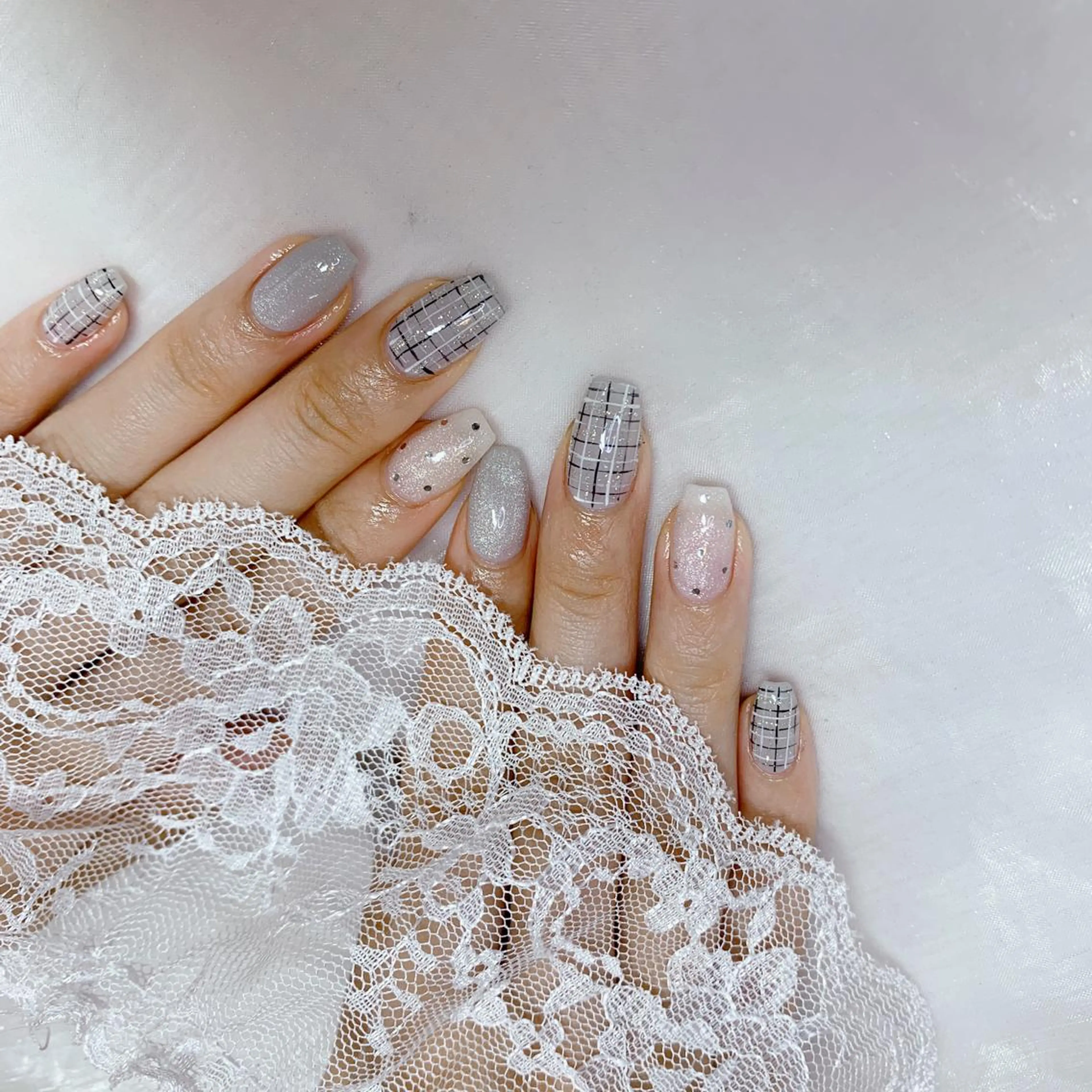 ネイル ハンドネイル La neige* yuki 🥯🍑のネイルデザイン
