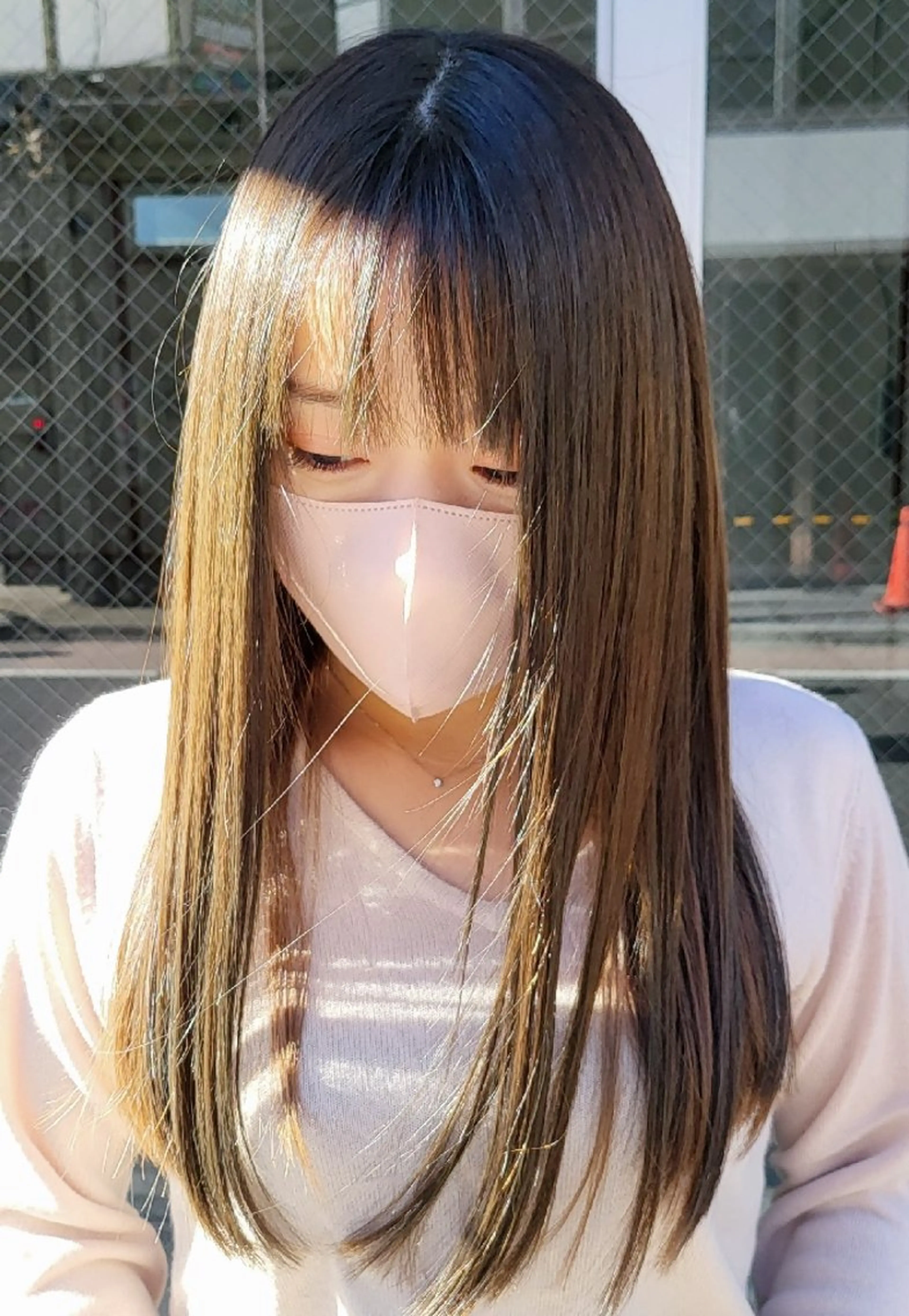 ロング カット エクステ ハネエクステ表参道/ 羽エクステSpicaのヘアスタイル