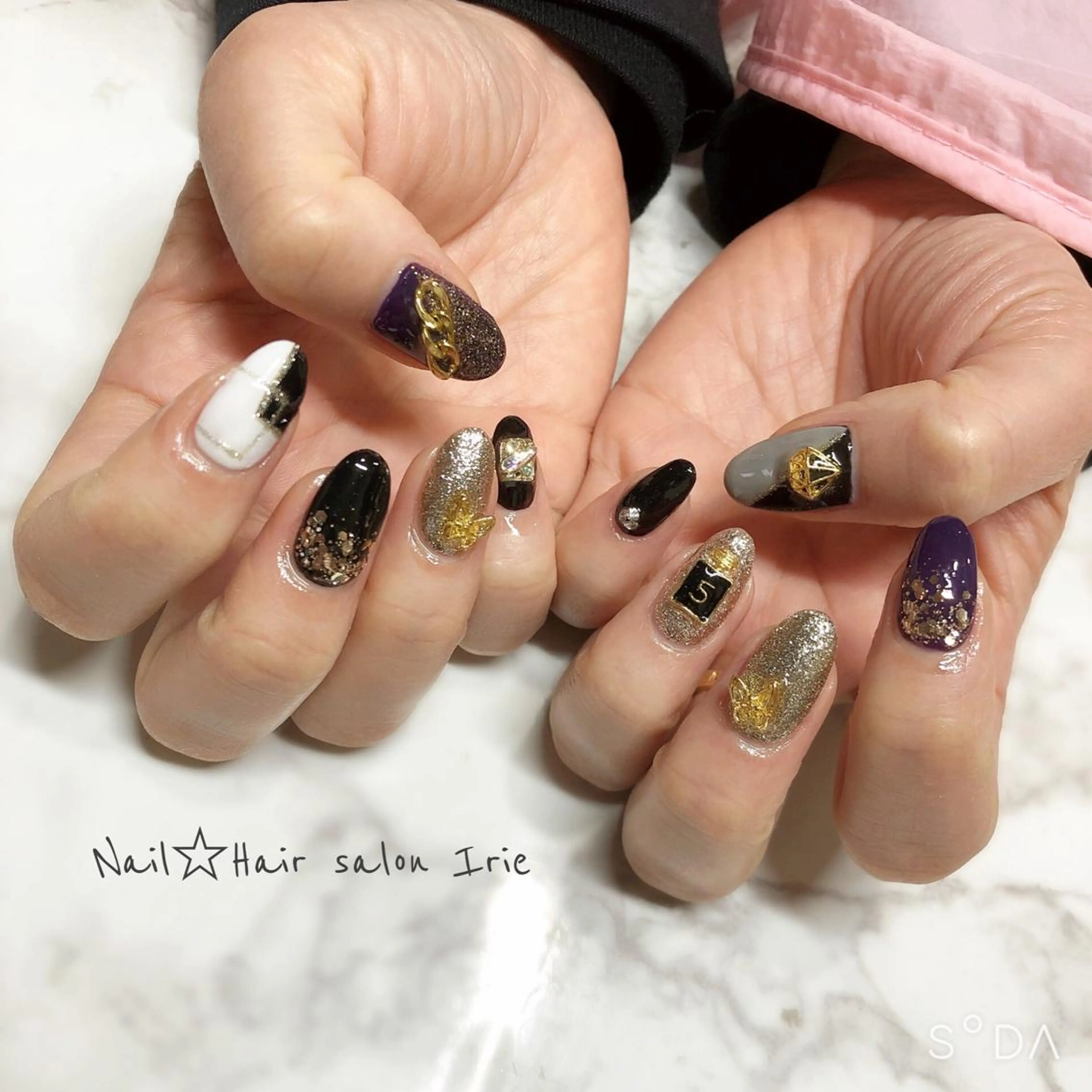 ネイル ハンドネイル Hair salon Irie所属・與儀 知佳のネイルデザイン