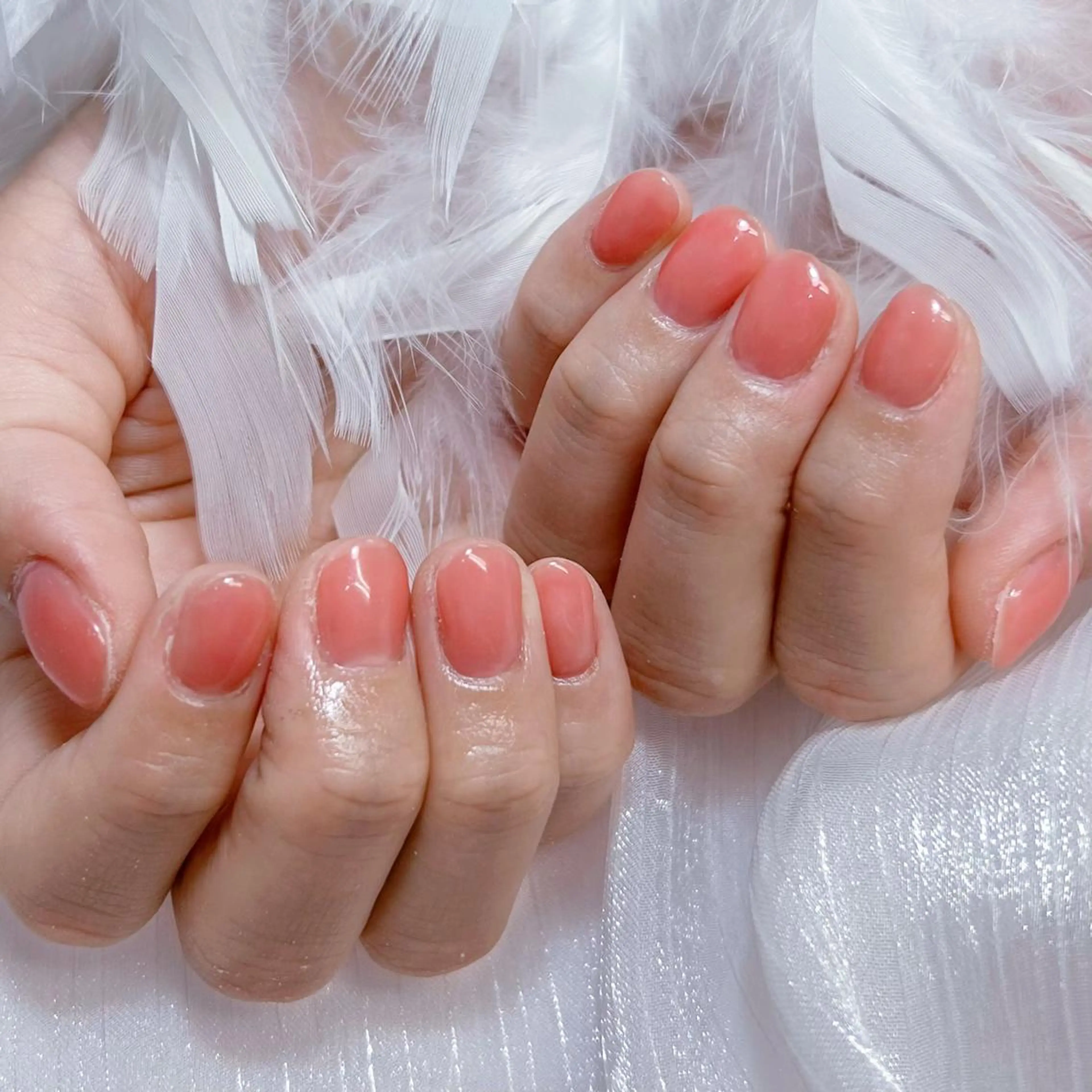 ネイル アートネイル オーロラネイル ガーリー キラキラネイル 韓国ネイル ハンドネイル Diamond NAIL✨のネイルデザイン