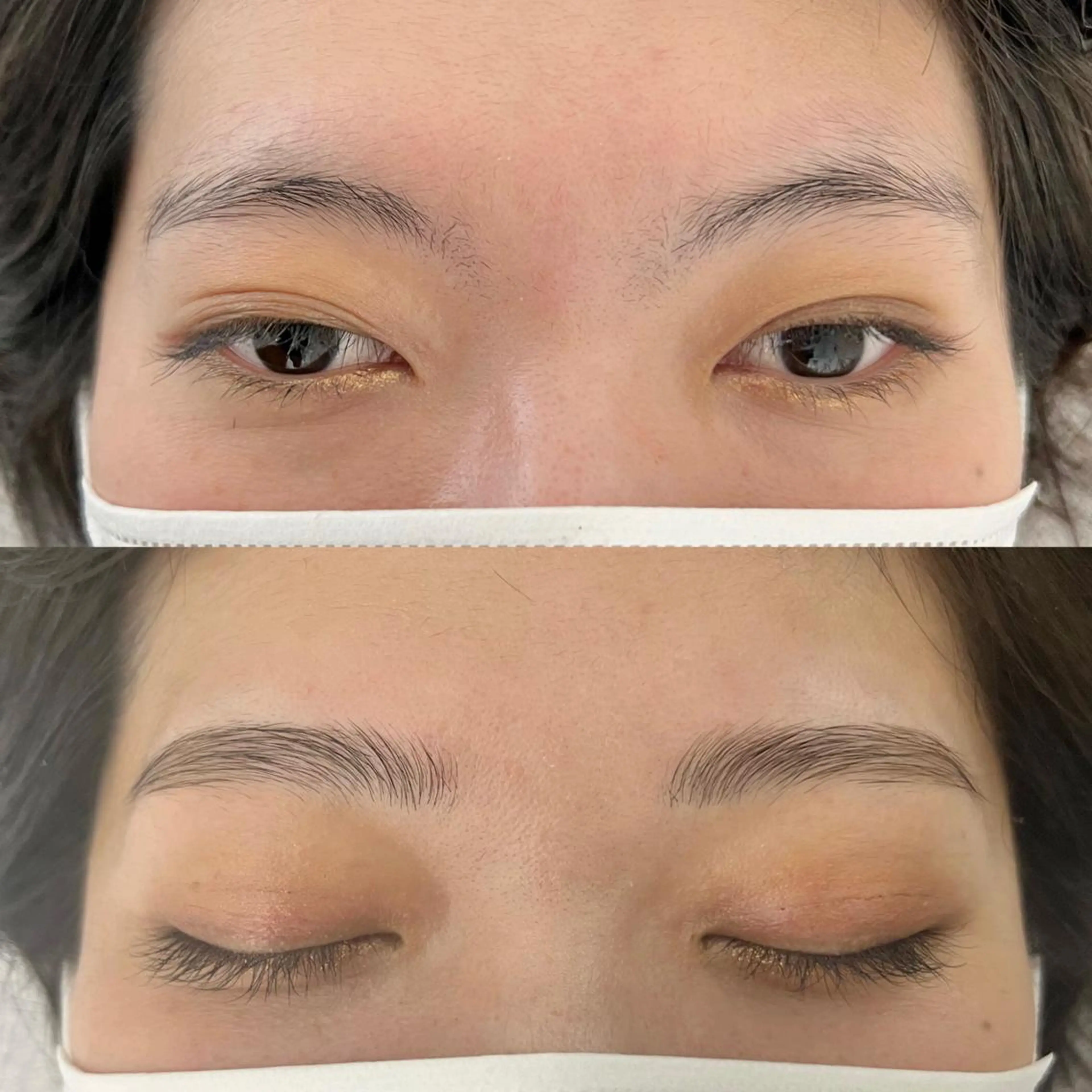 アイブロウ ハリウッドブロウリフト ao.池尻大橋🌿 kyokoのマツエク・マツパデザイン